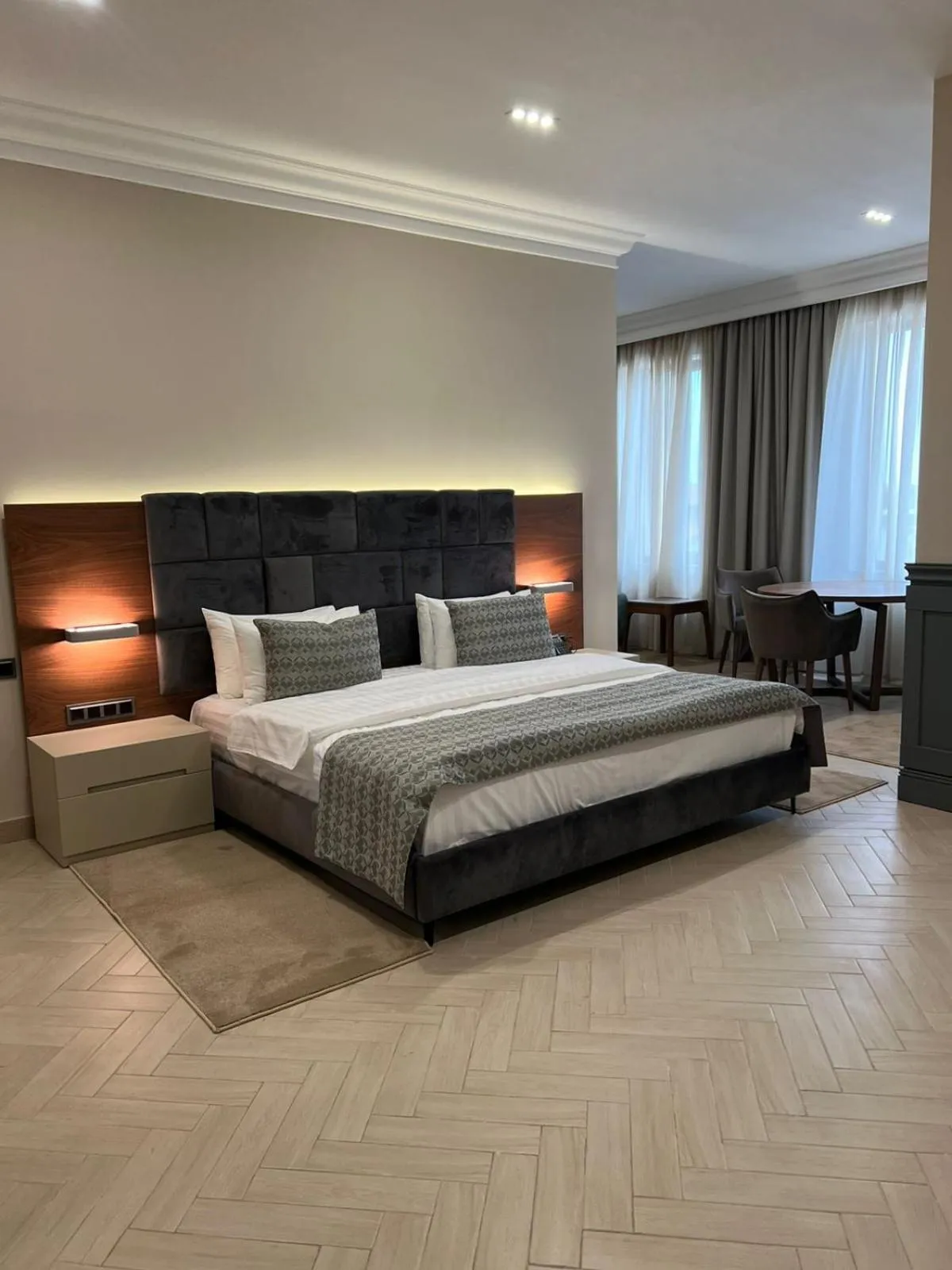 Bed in Plaza Viktoria Hotel Yerevan