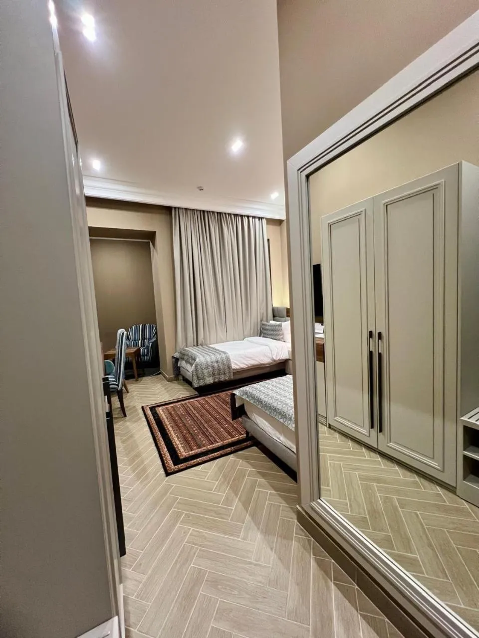 Photo of the whole room, Bed in Plaza Viktoria Hotel Yerevan