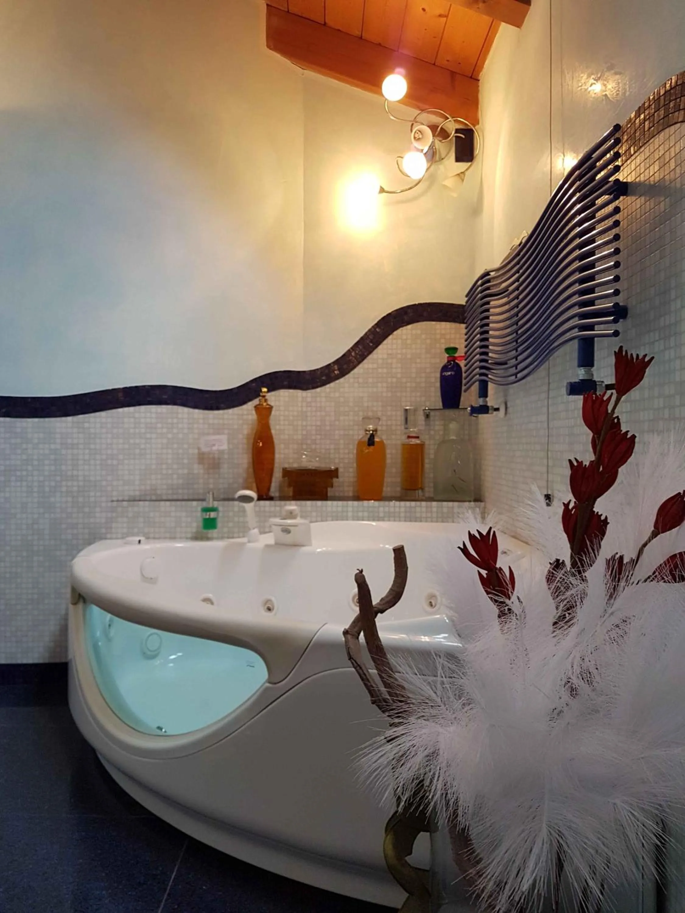 Bathroom in B&B Melograno MC