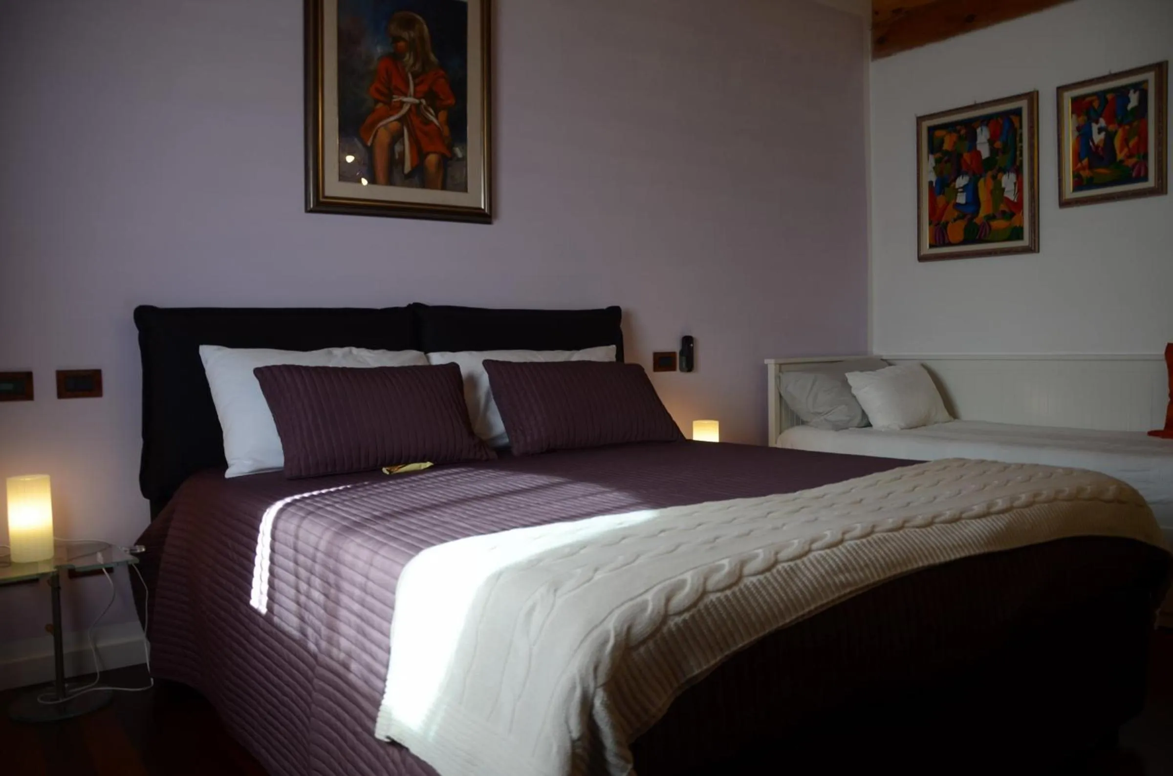 Quadruple Room with Private Bathroom - single occupancy in B&B Melograno MC