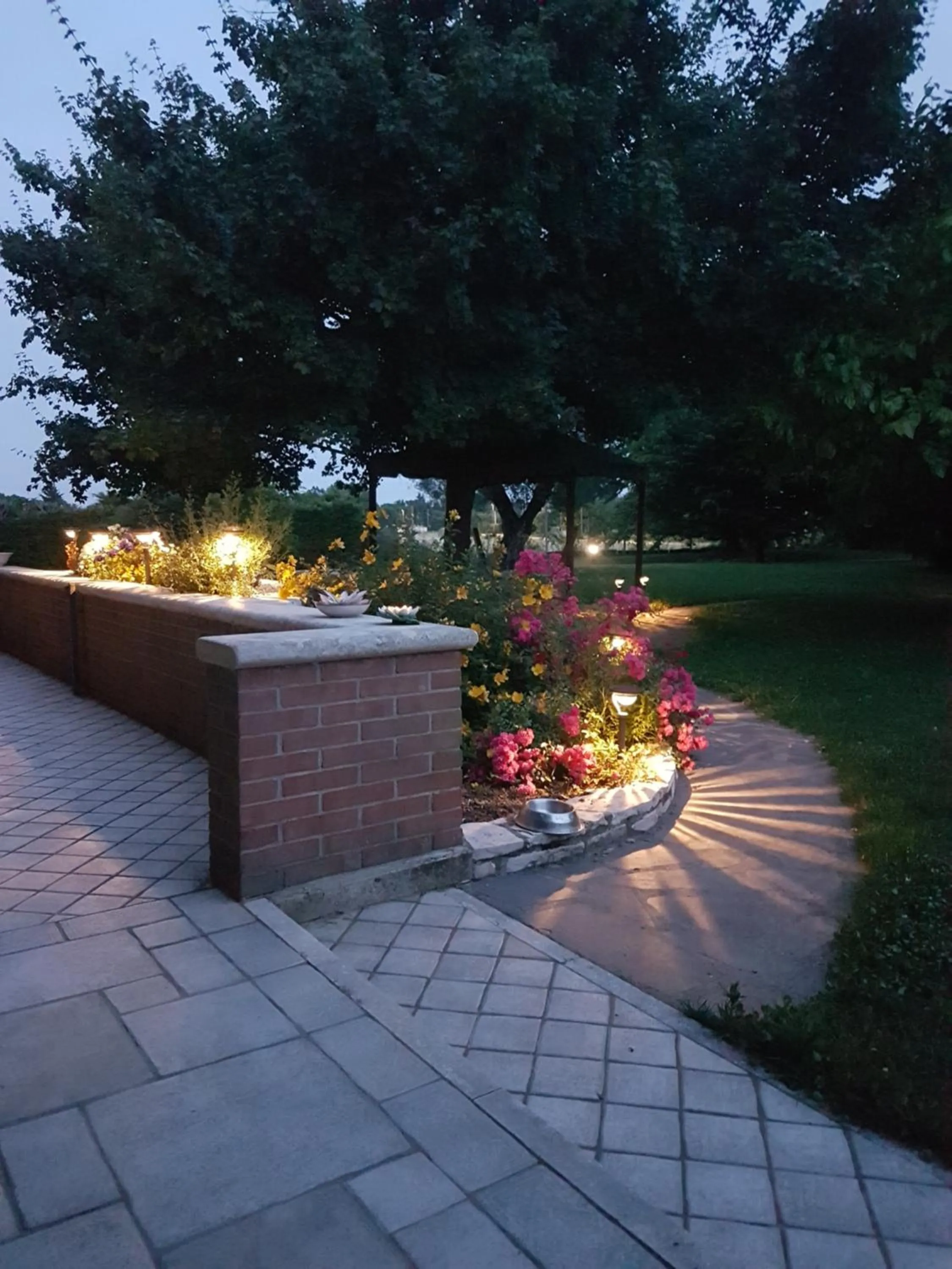 Garden in B&B Melograno MC