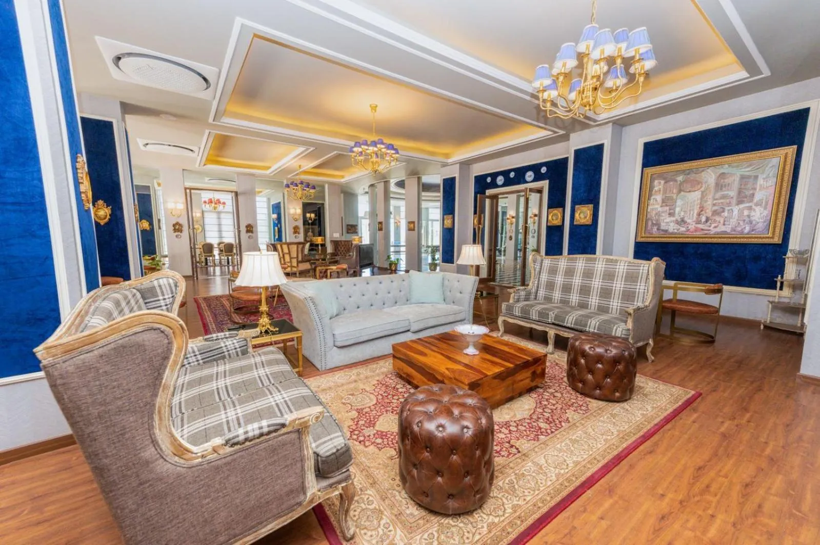Seating area in The Manor Sports and Wellness Hotel