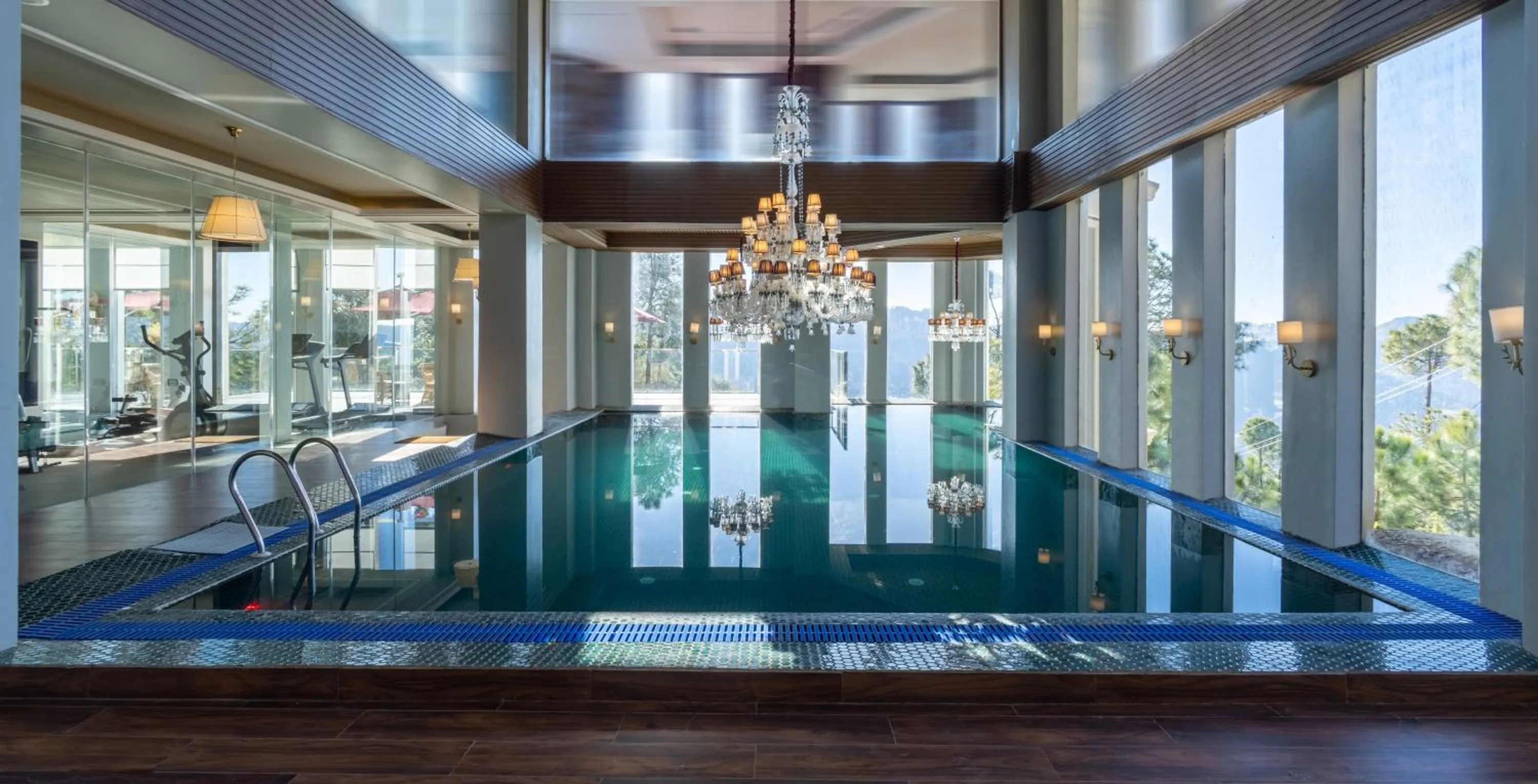 Swimming pool in The Manor Sports and Wellness Hotel