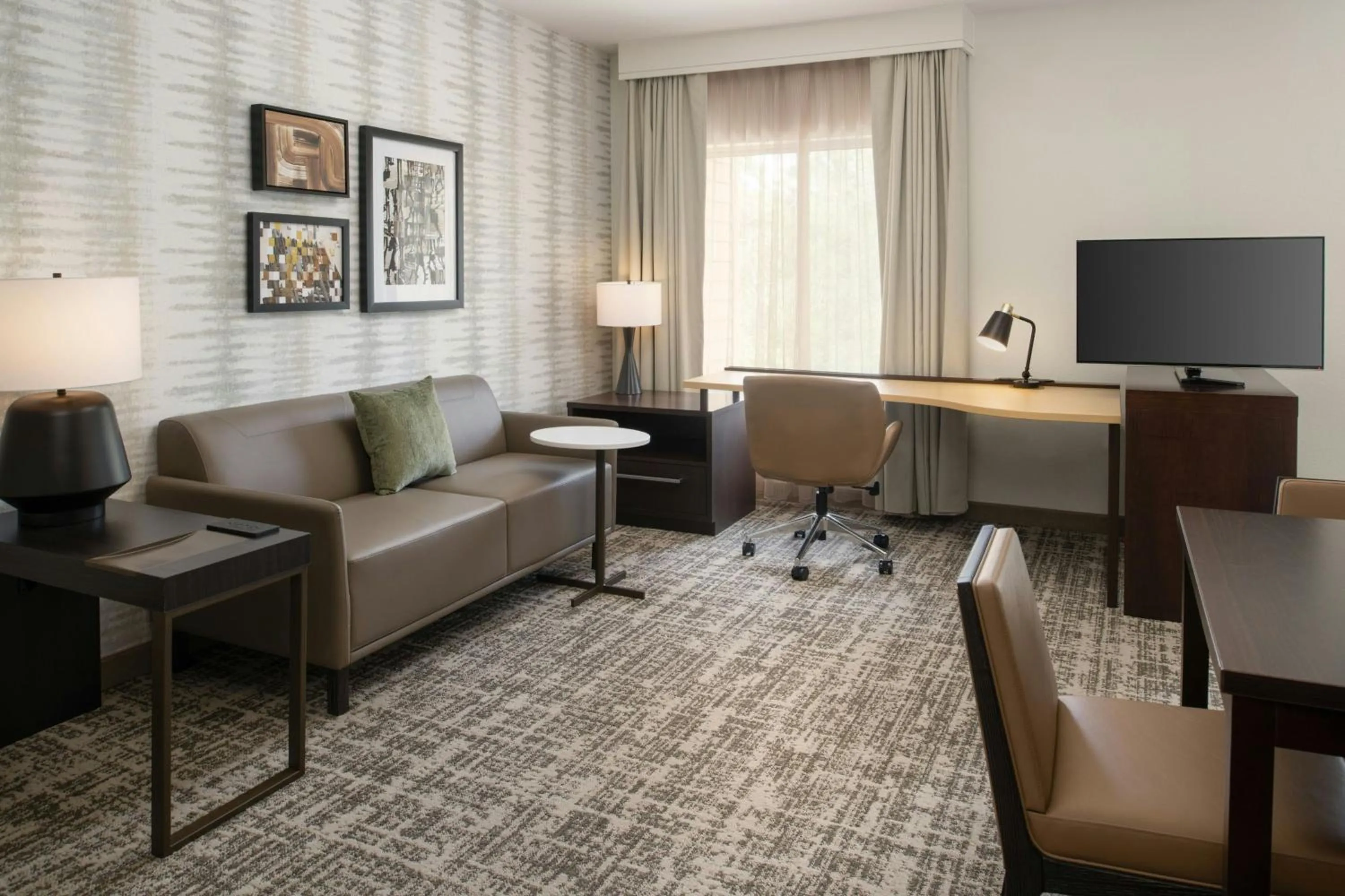 Living room in Residence Inn by Marriott Houston City Place
