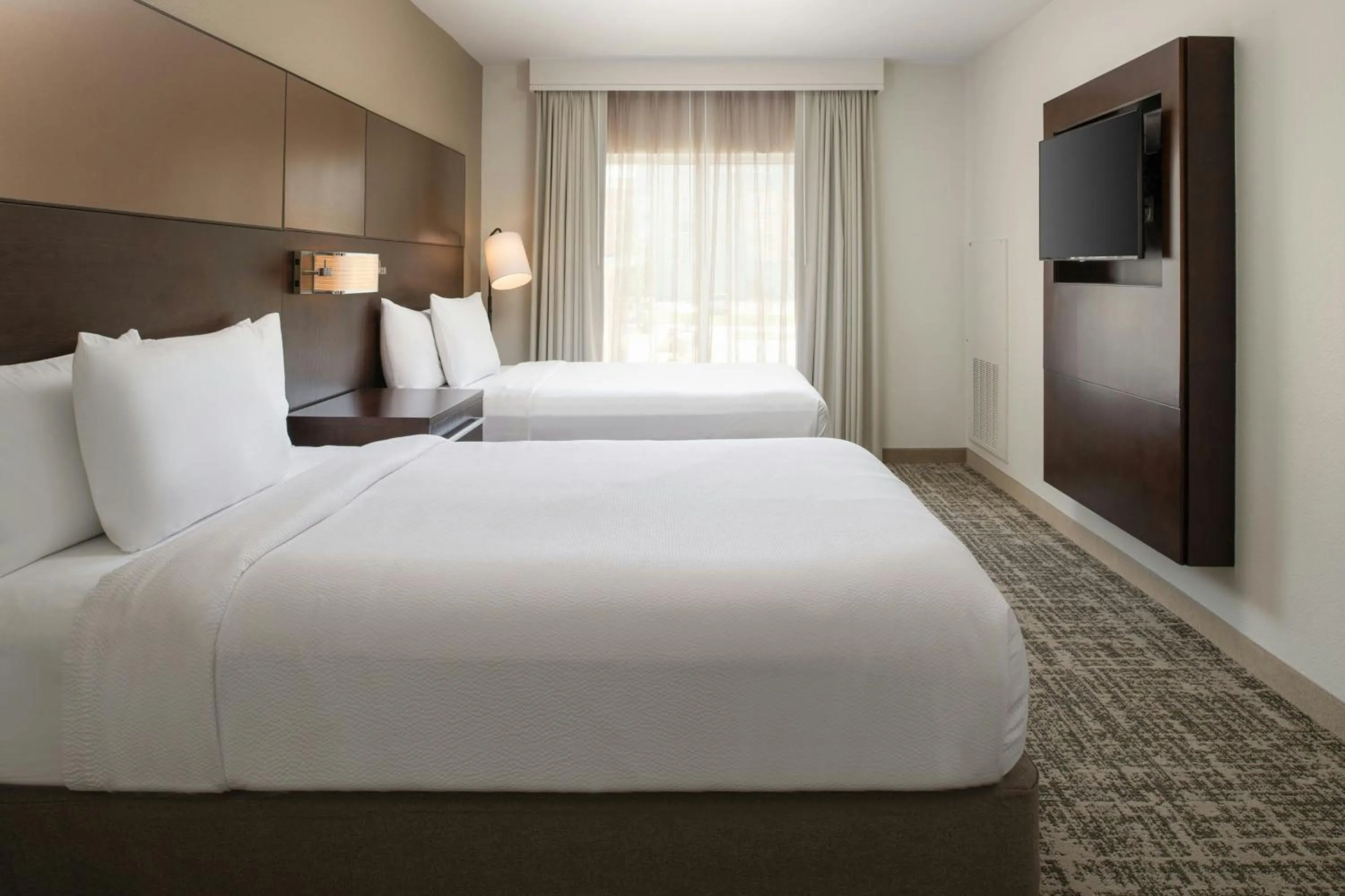 Bedroom, Bed in Residence Inn by Marriott Houston City Place