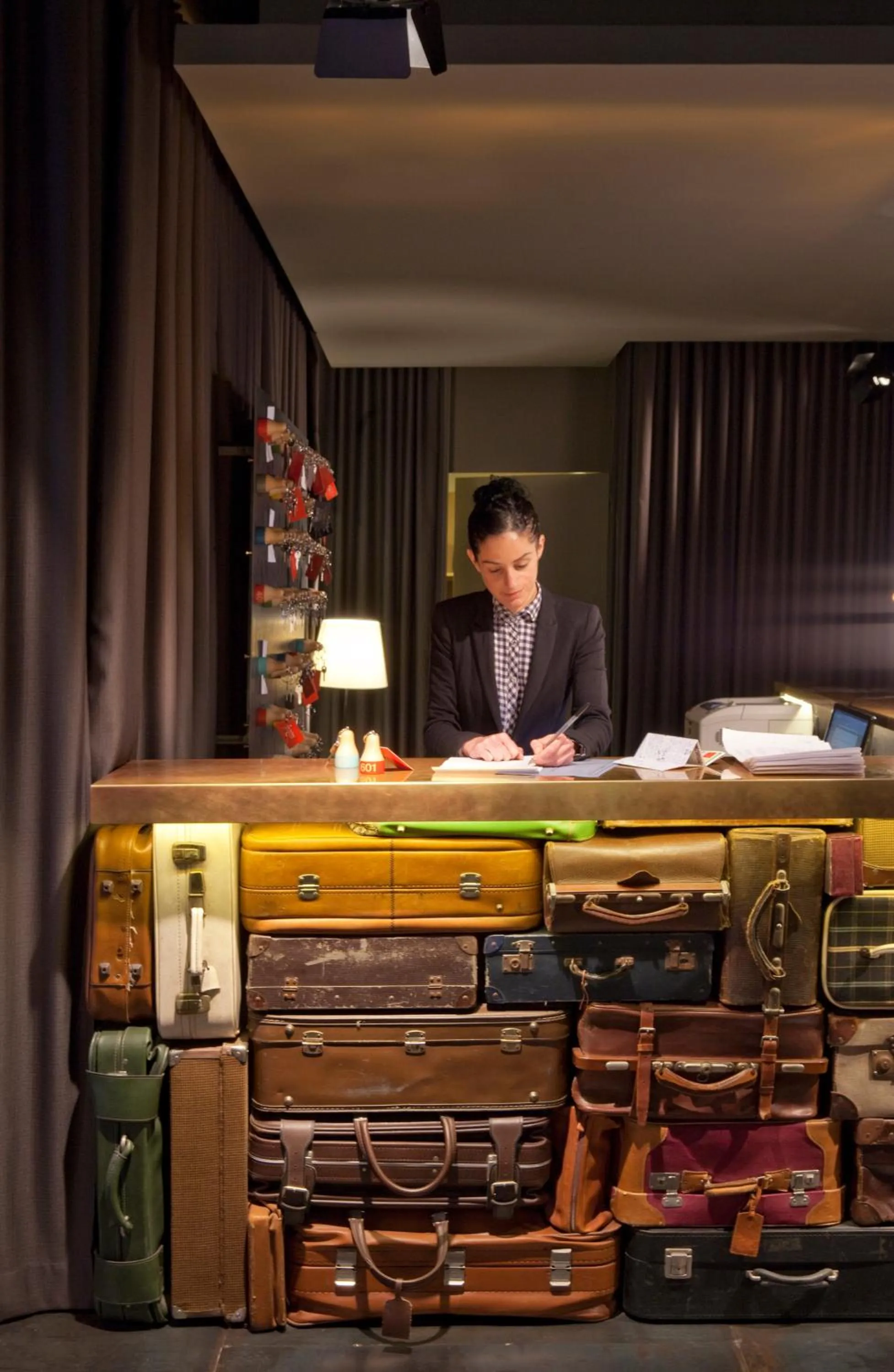 Lobby or reception in Sixties Ramblas