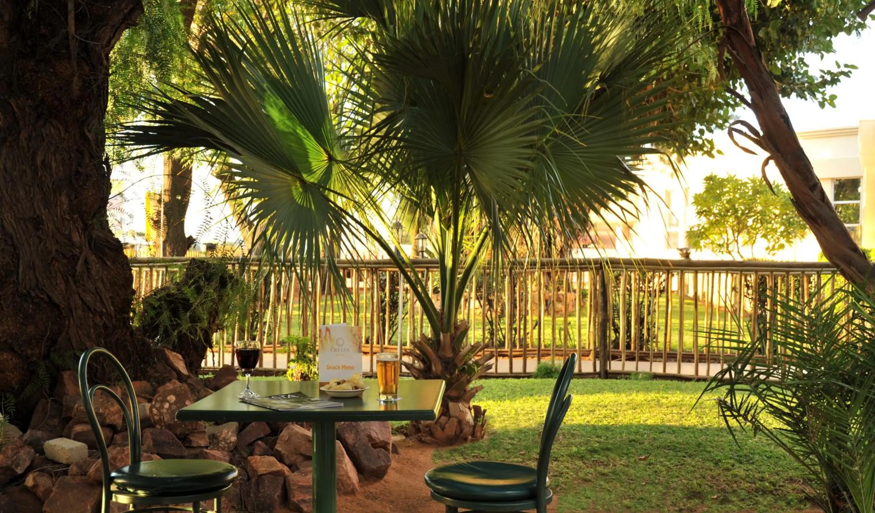 Patio in Cresta Botsalo Hotel