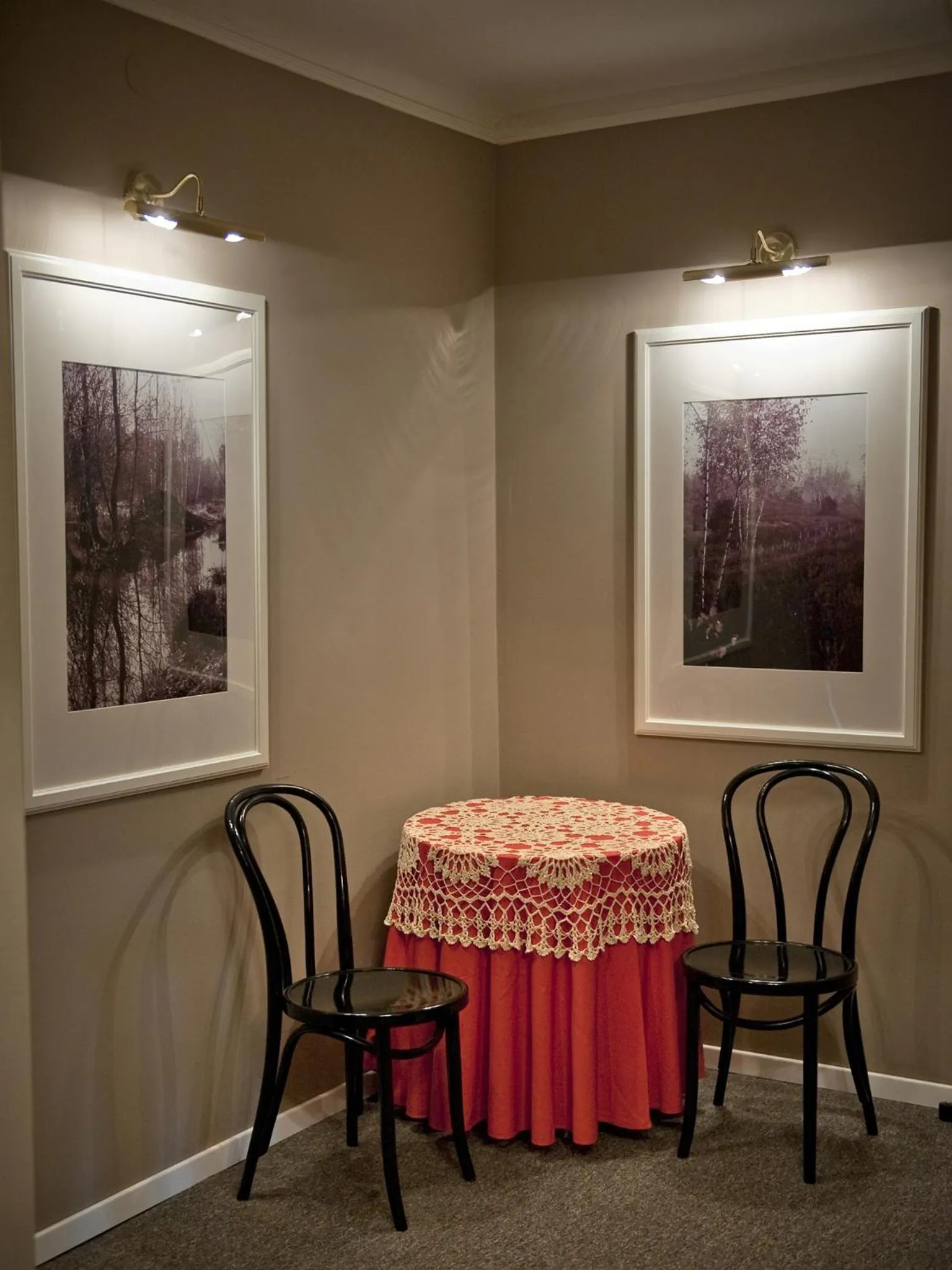 Lobby or reception in Leśny Dworek