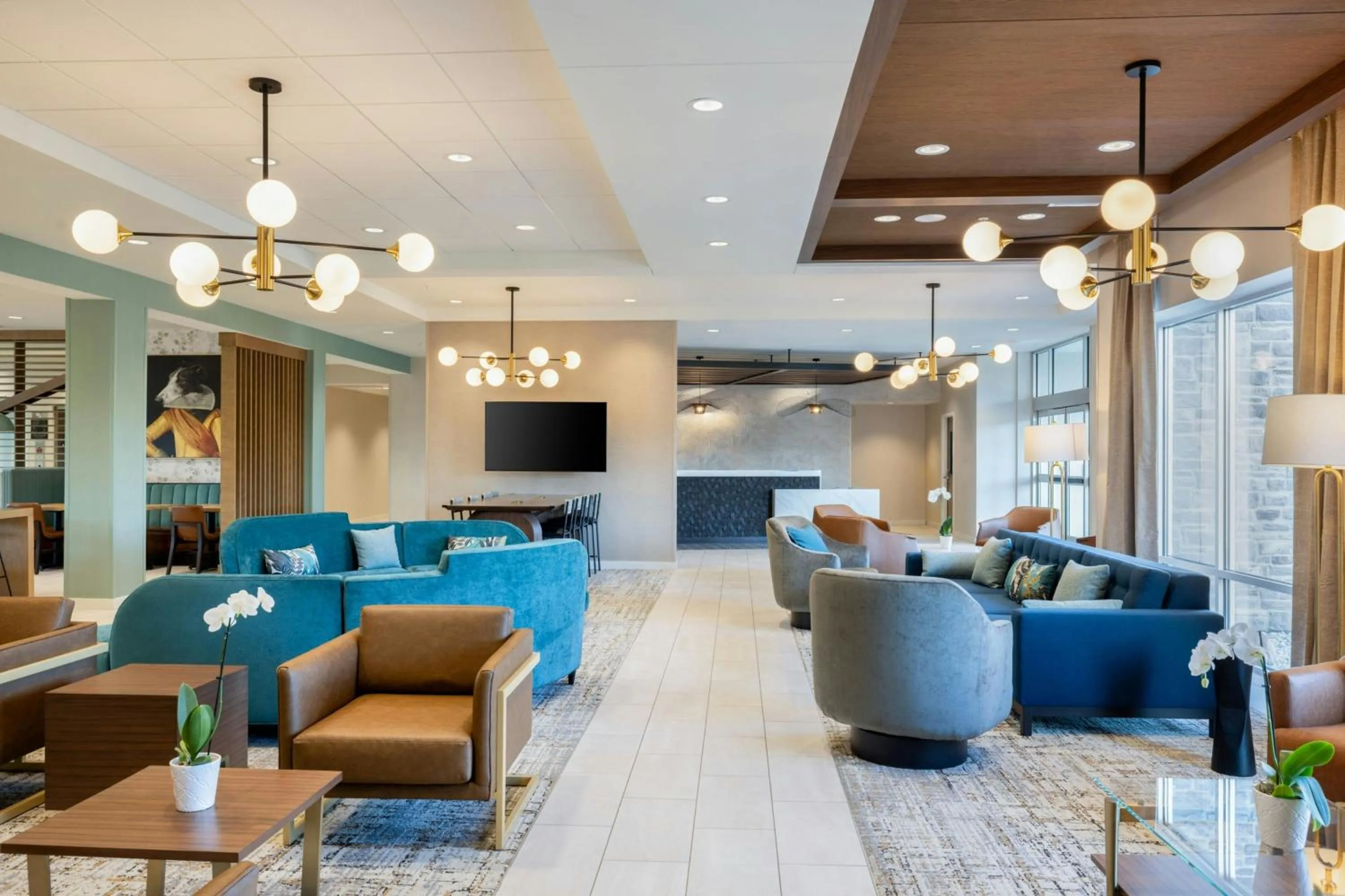 Lobby or reception in Fairfield Inn & Suites Dayton Beavercreek