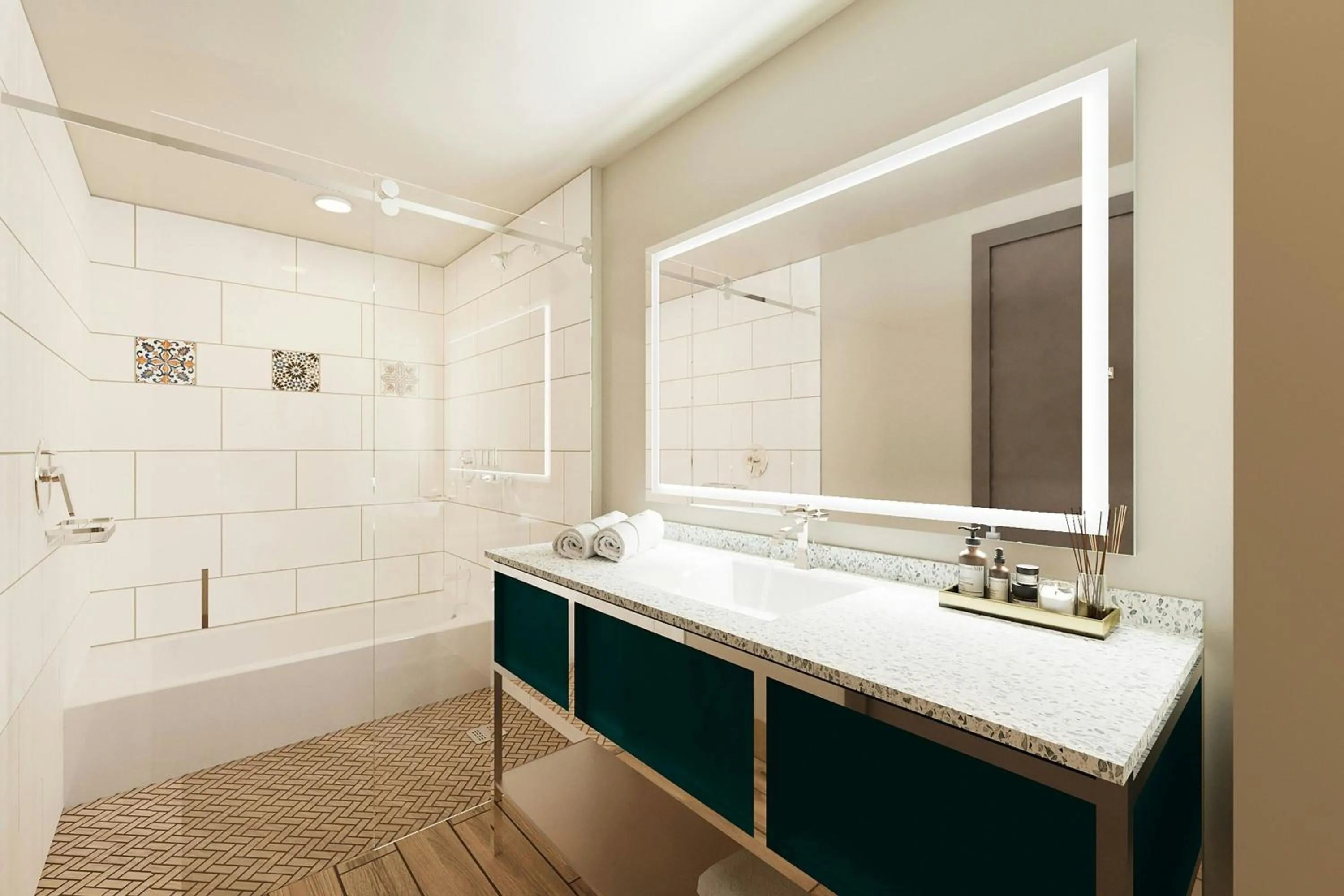 Bathroom in GULFSTREAM HOTEL, Lake Worth Beach, a Tribute Portfolio Hotel