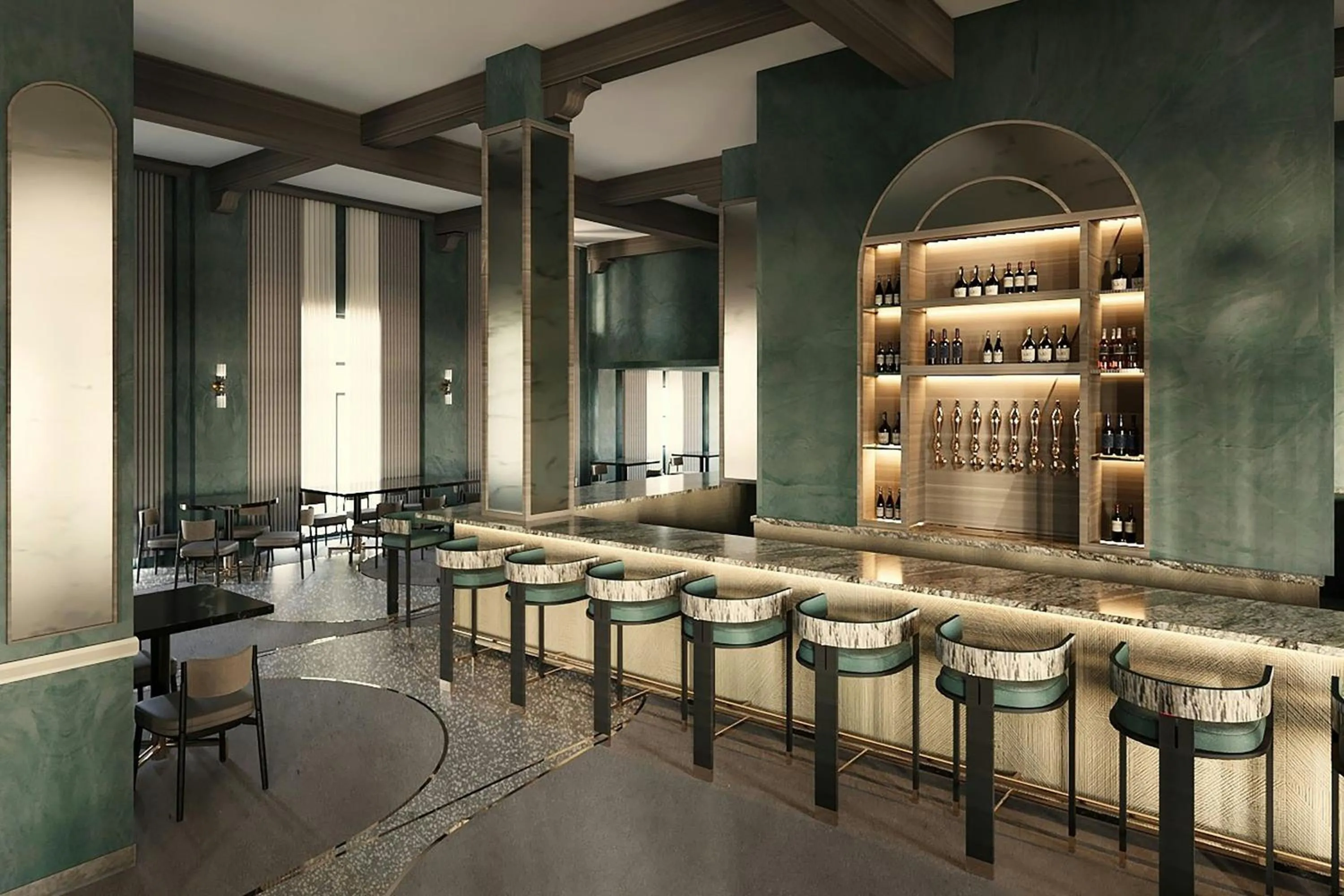 Lobby or reception in GULFSTREAM HOTEL, Lake Worth Beach, a Tribute Portfolio Hotel