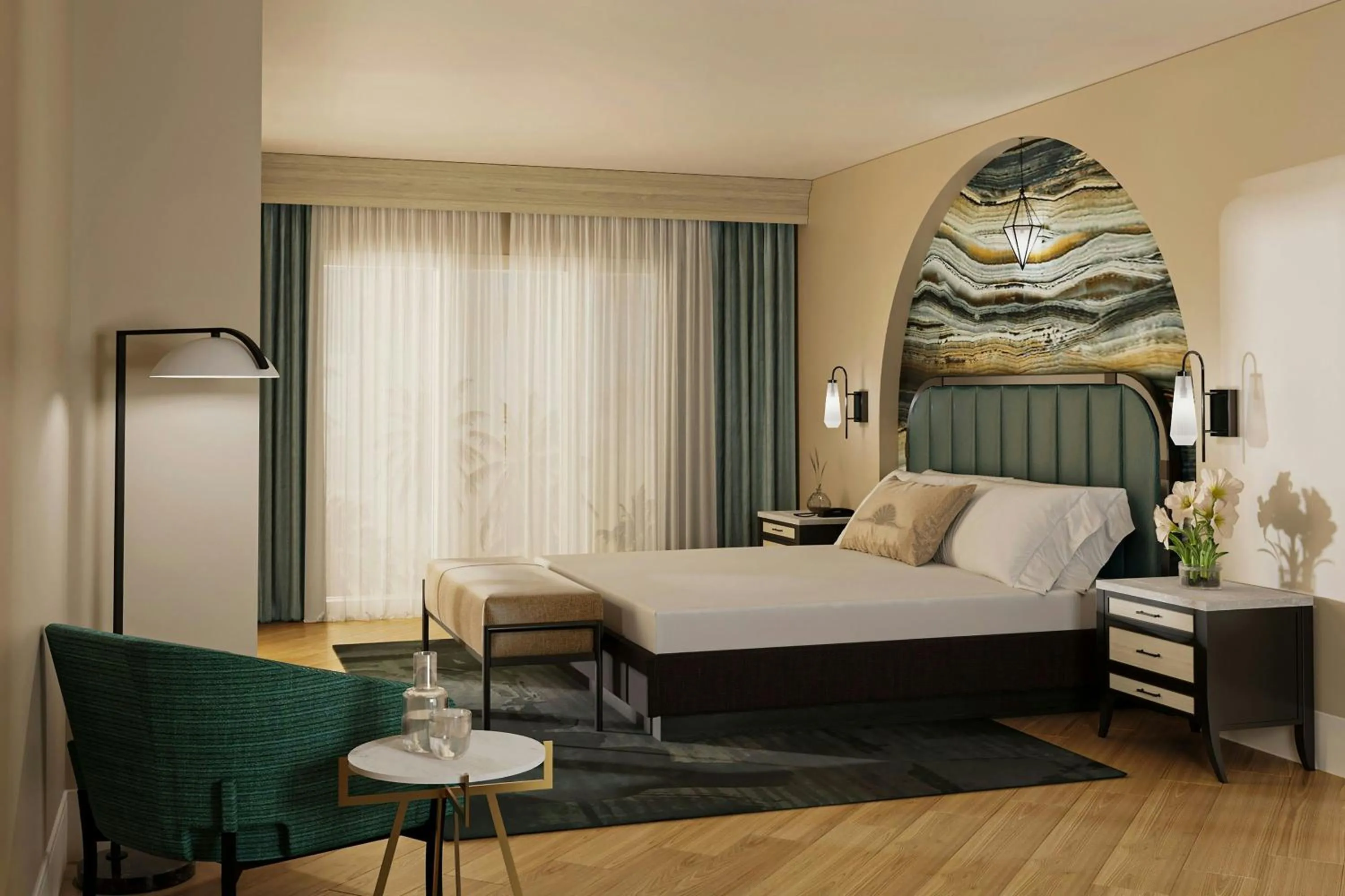 Photo of the whole room, Bed in GULFSTREAM HOTEL, Lake Worth Beach, a Tribute Portfolio Hotel