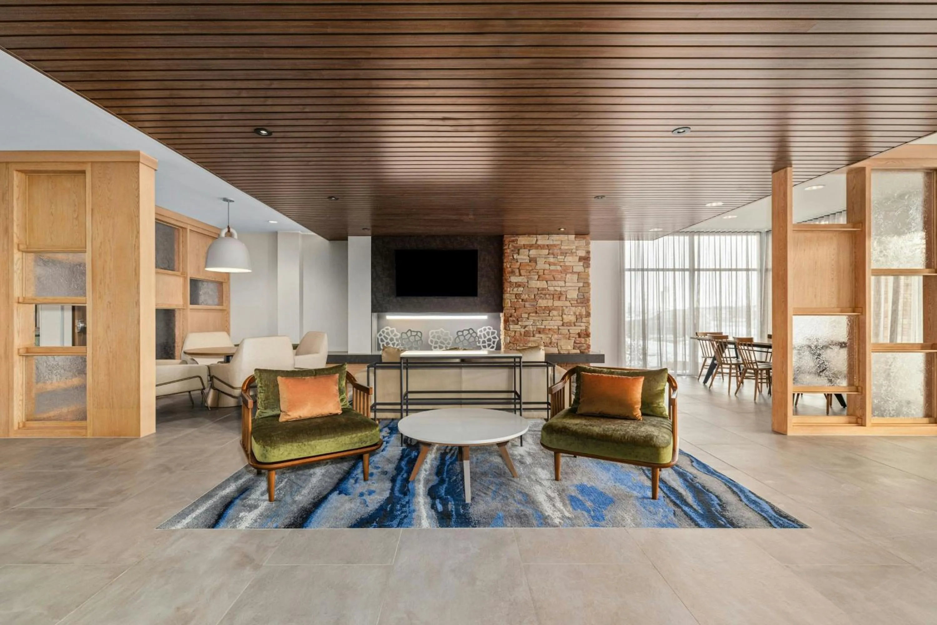 Lobby or reception in Fairfield Inn & Suites Dixon