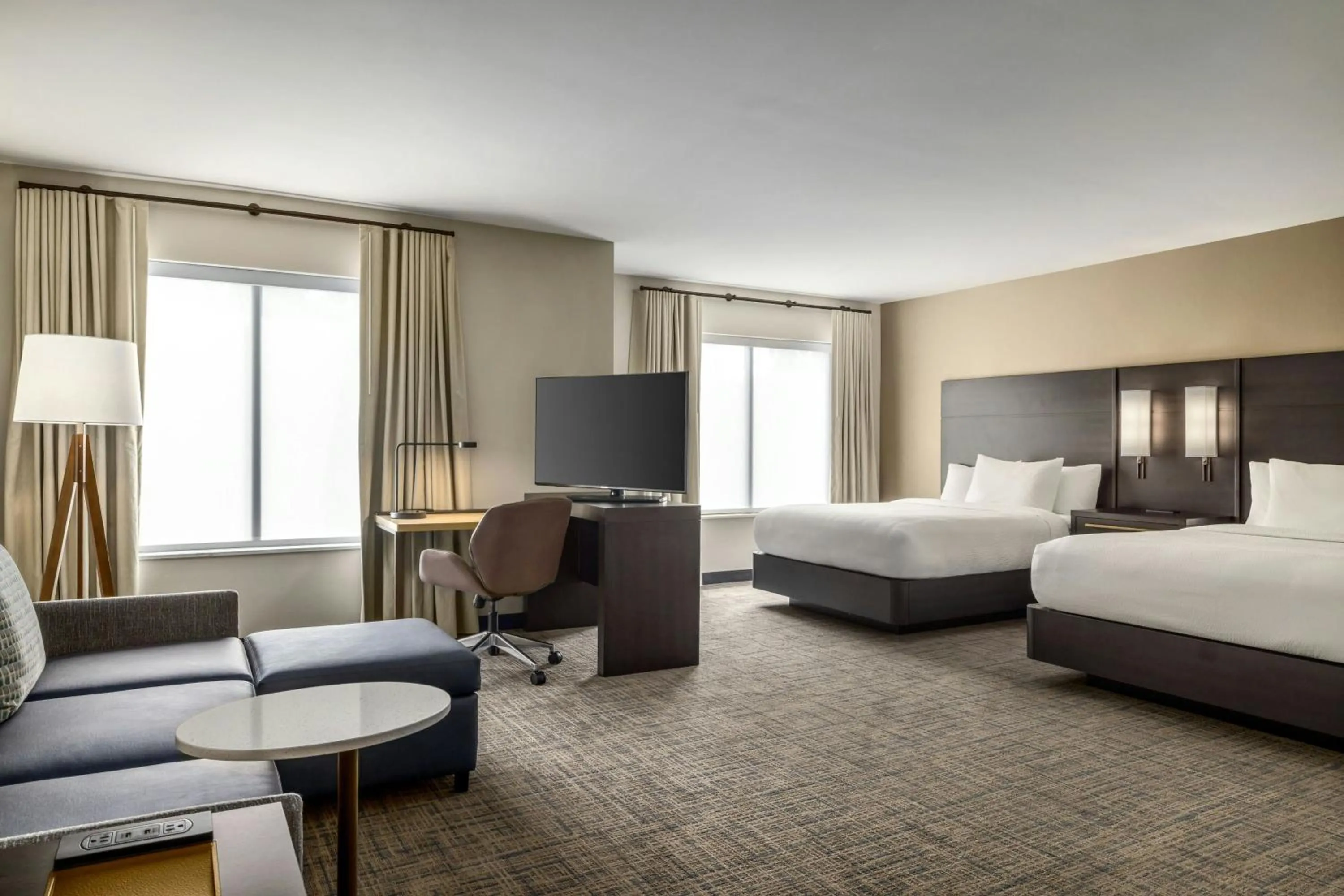 Photo of the whole room, Bed in Residence Inn Richmond Airport