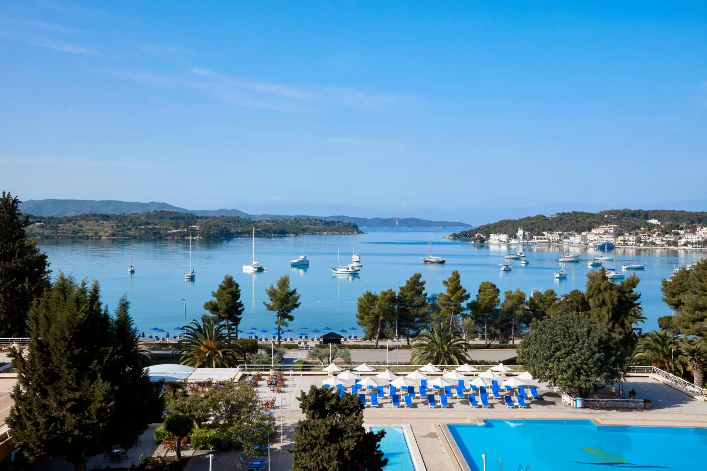 View (from property/room) in AKS Porto Heli Hotel