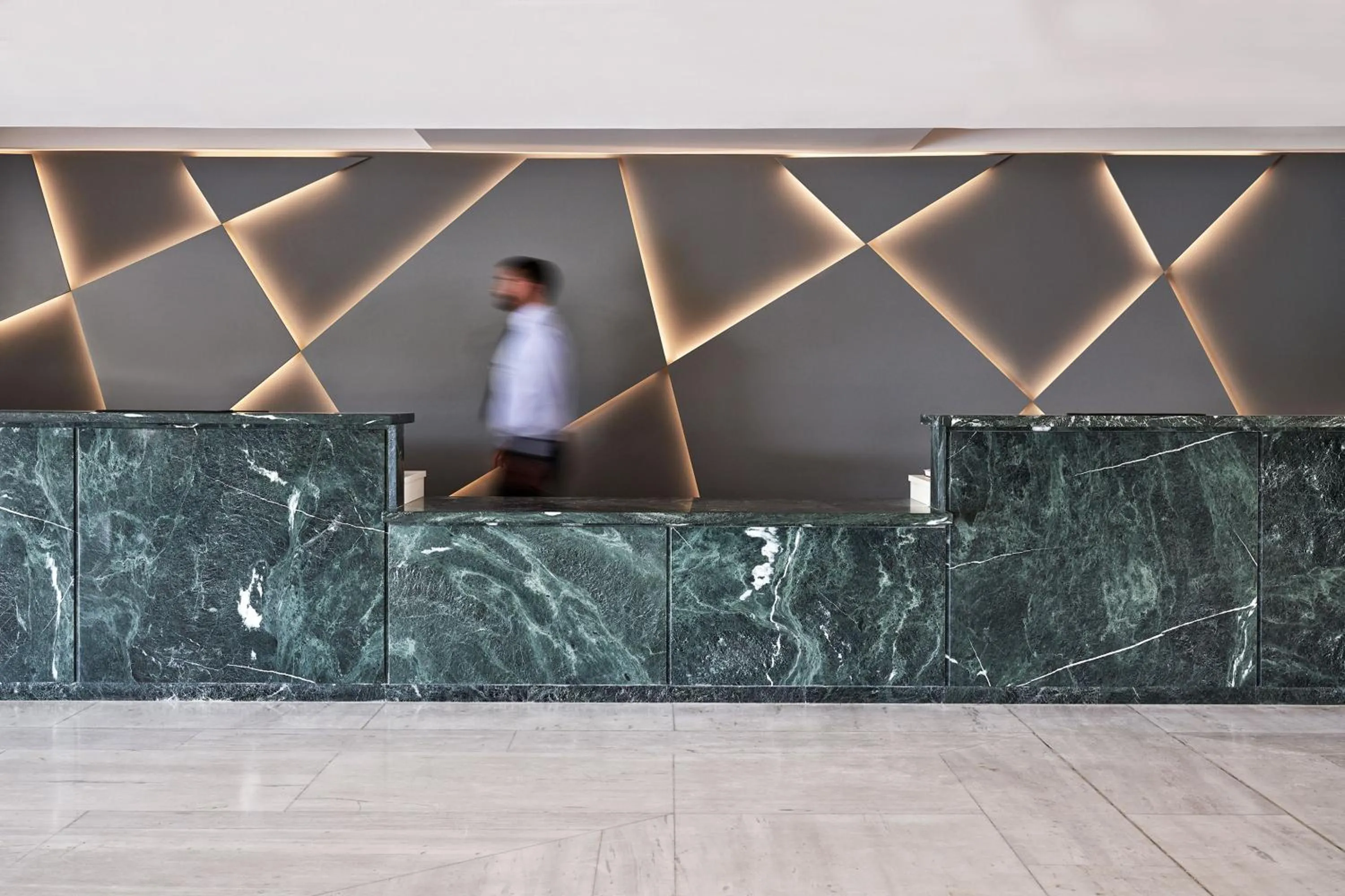 Lobby or reception in AKS Porto Heli Hotel