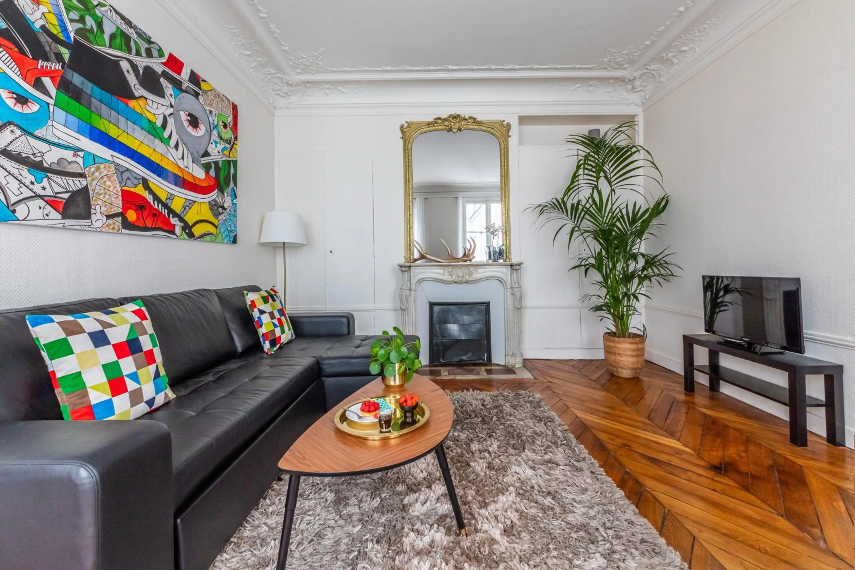 Living room in Appartements Bergère
