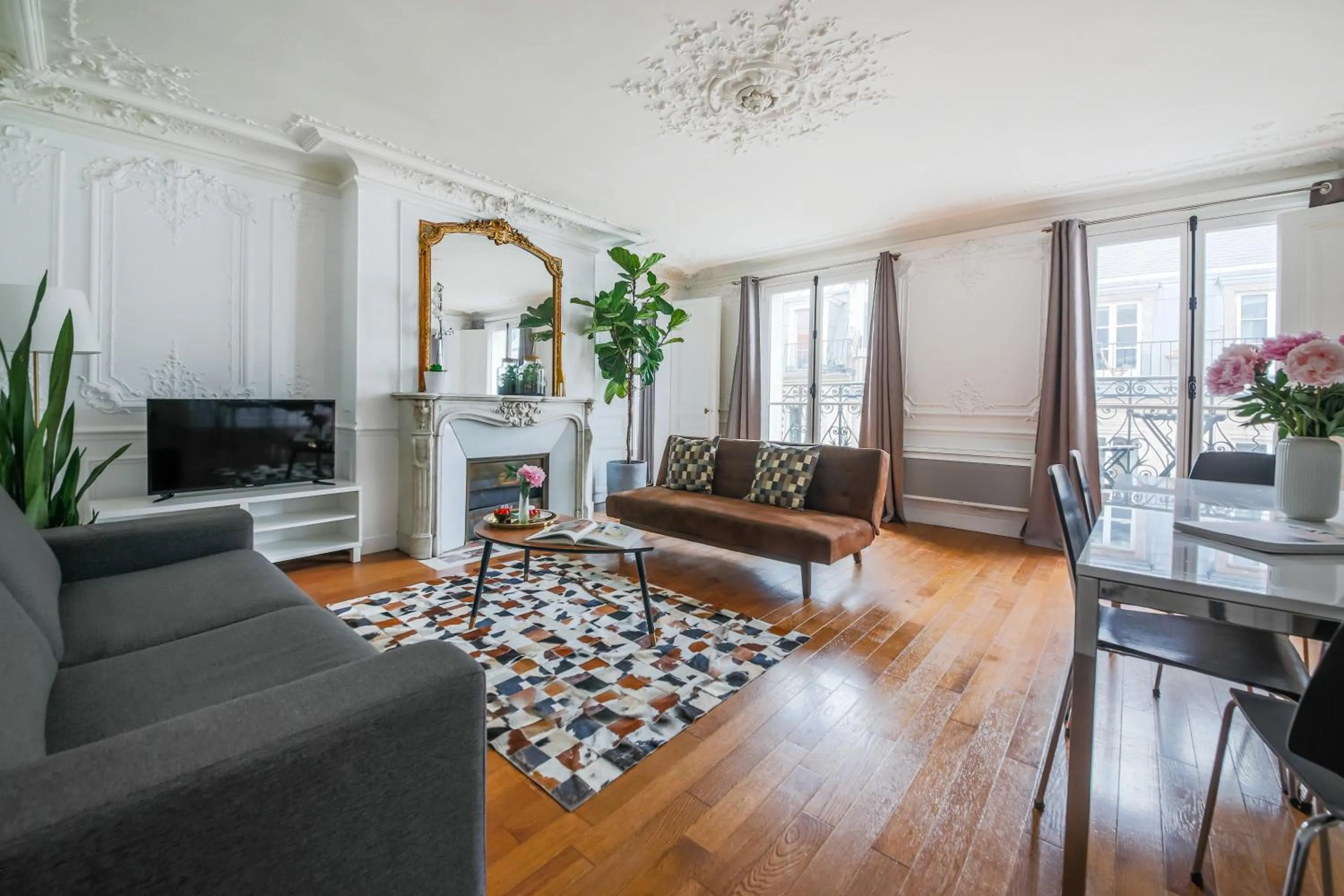 Living room in Appartements Bergère