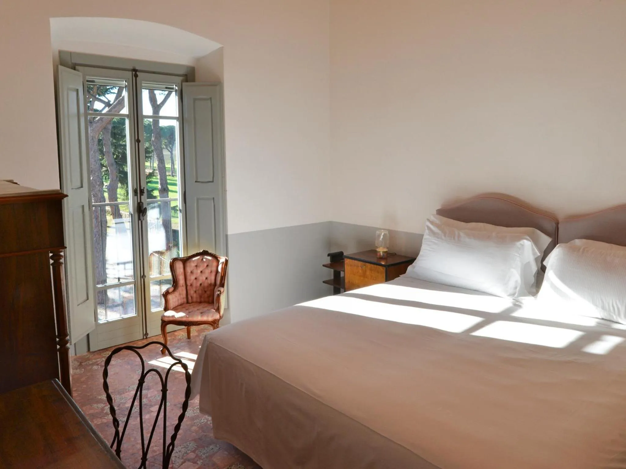 Bed in I Casali del Pino