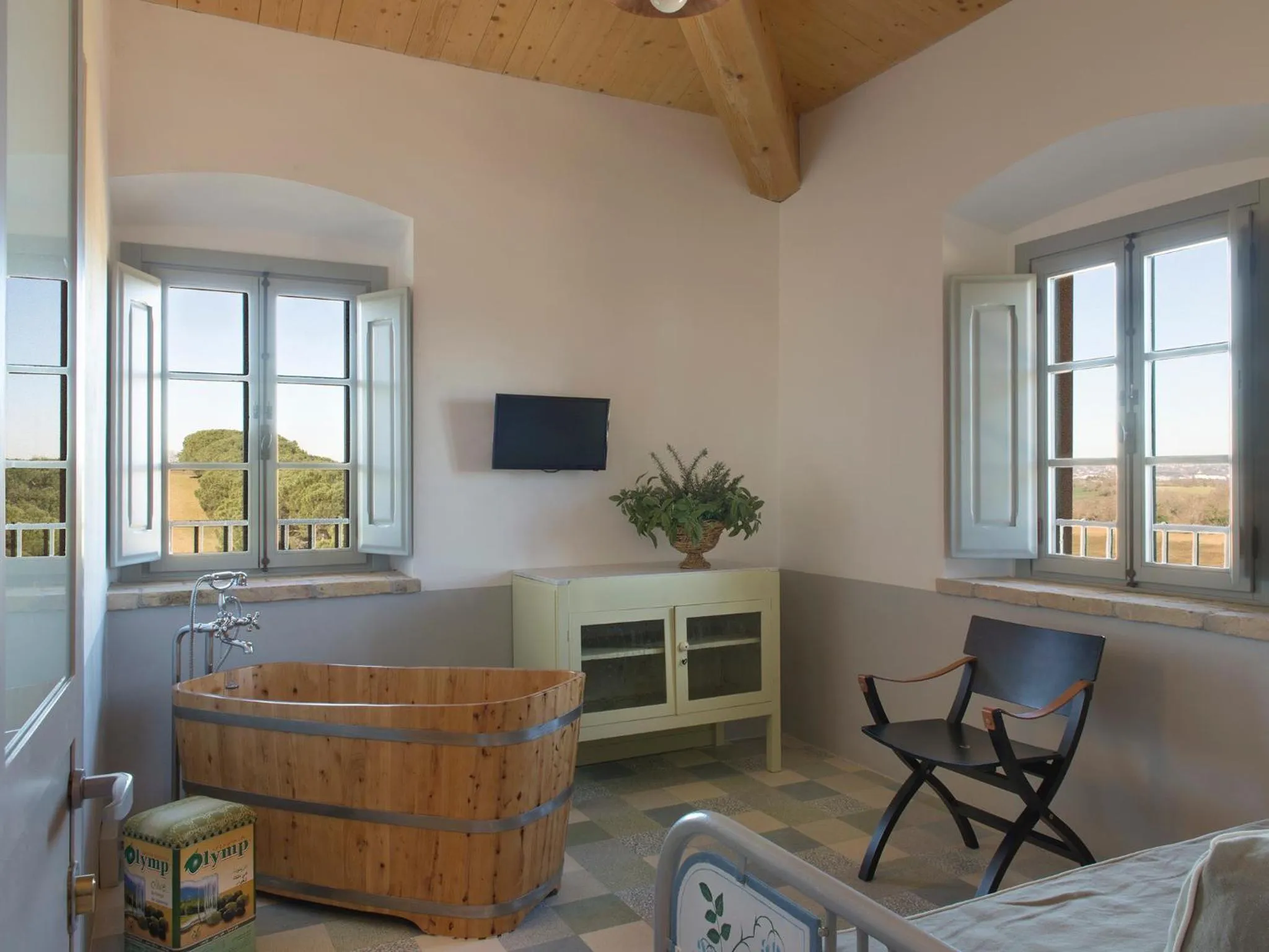 Decorative detail in I Casali del Pino