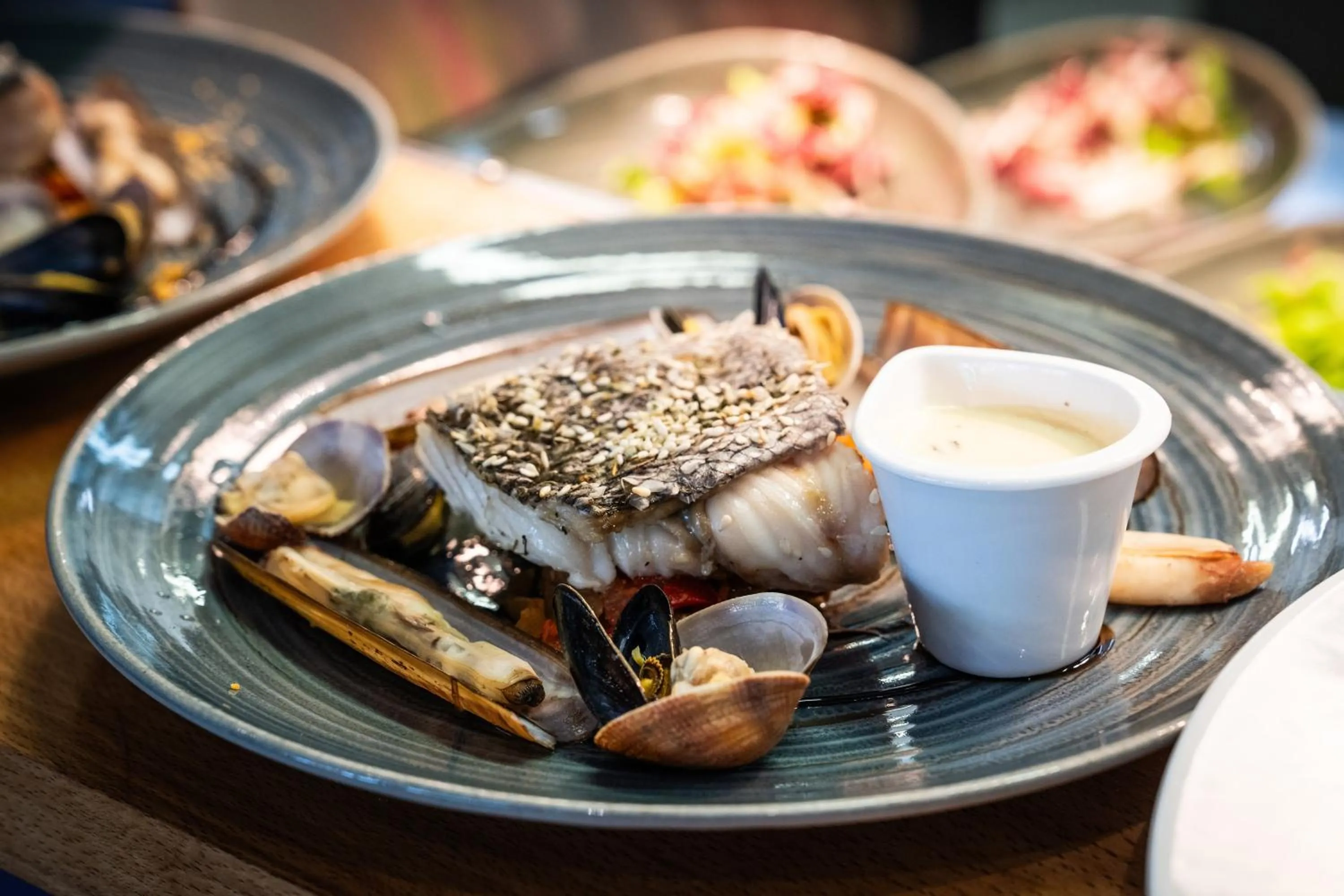 Food in Logis Hôtels Gnàc é Pause