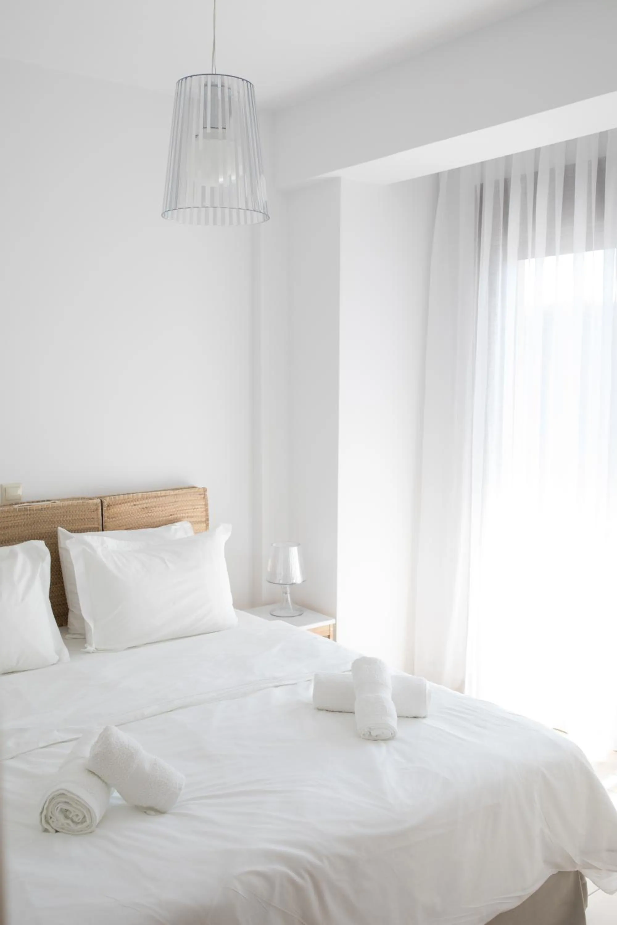 Bed in Niovi Boutique Apartments