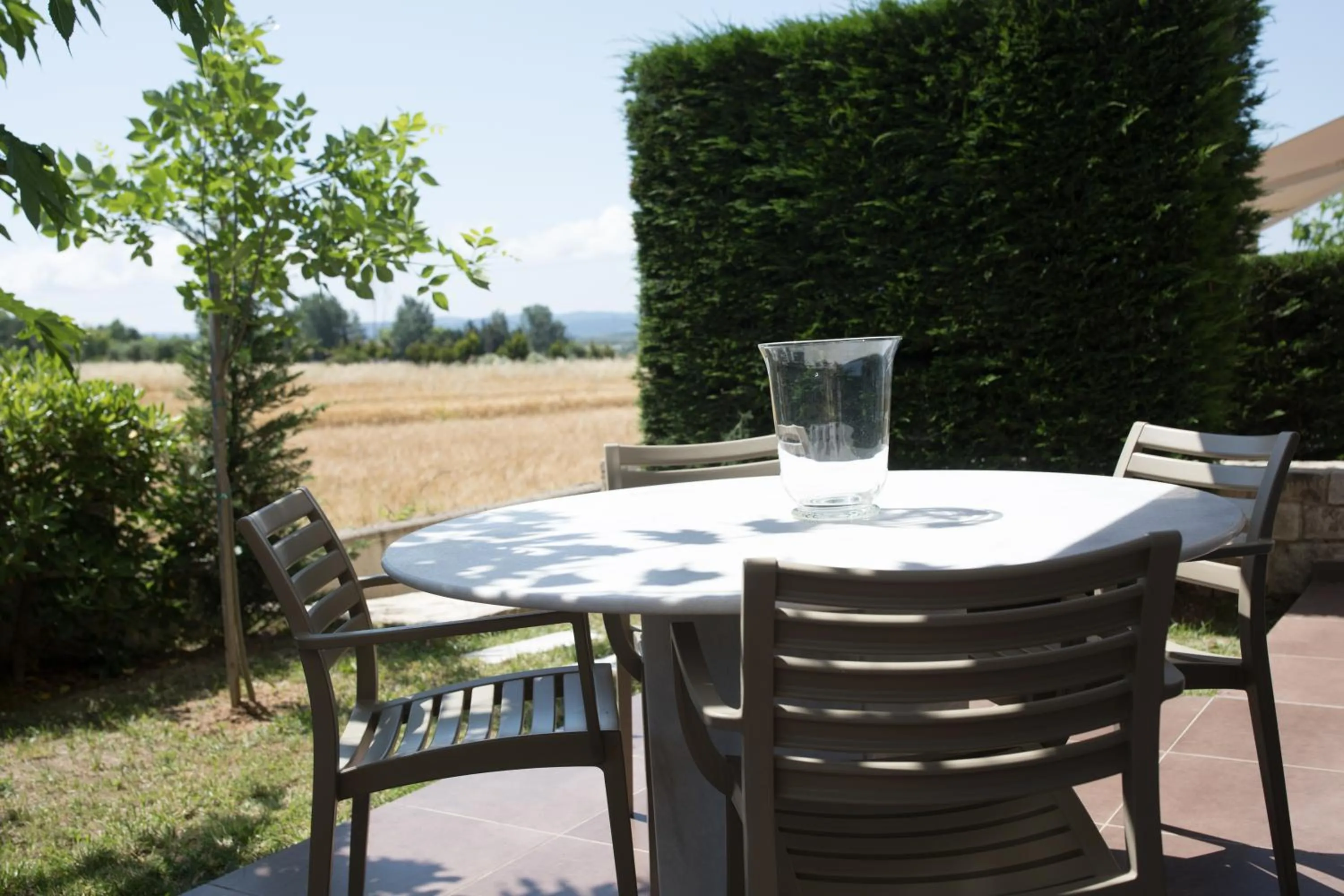 Patio in Niovi Boutique Apartments