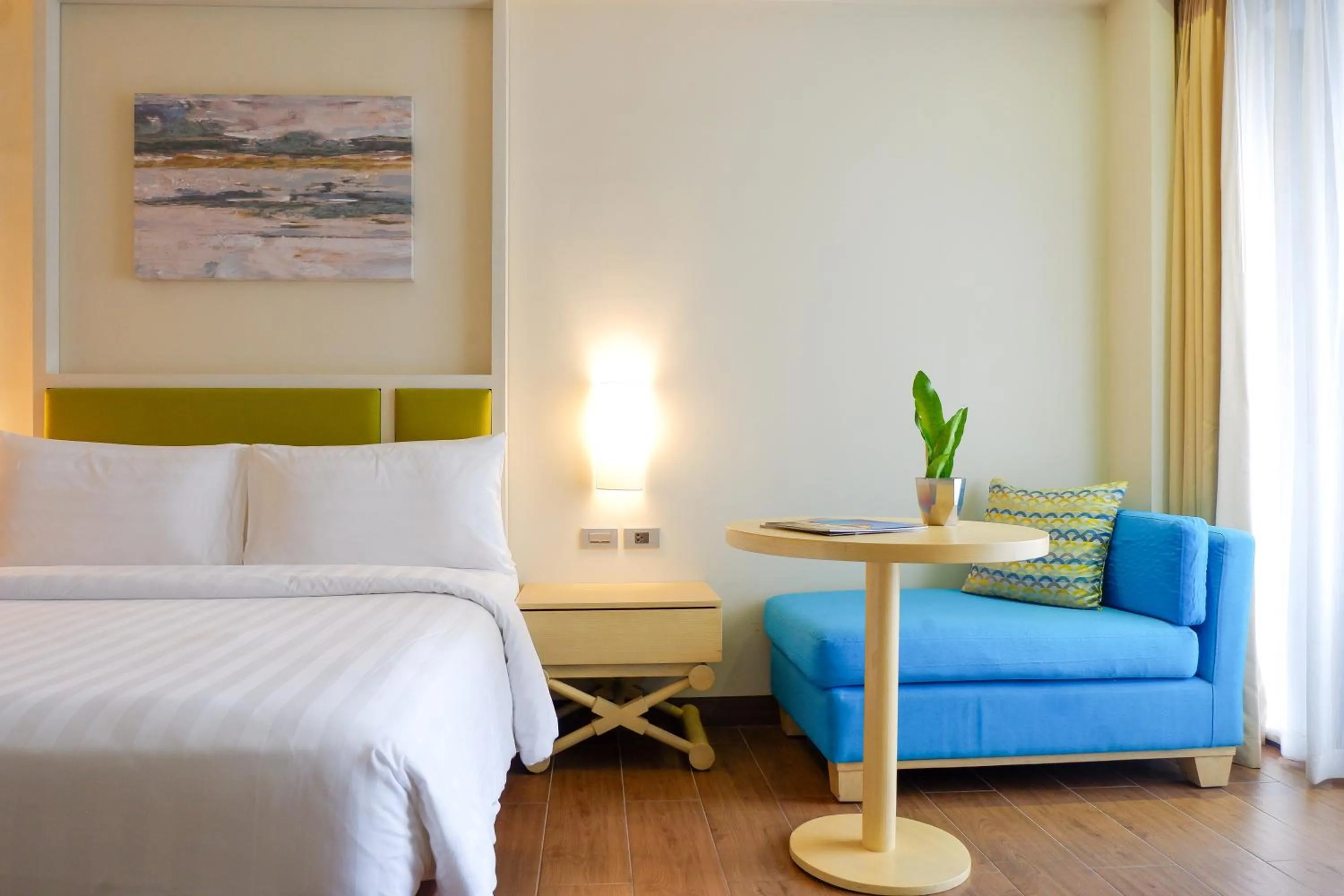 Bedroom, Bed in Poolside Escape Near Boracay's Iconic Keyhole