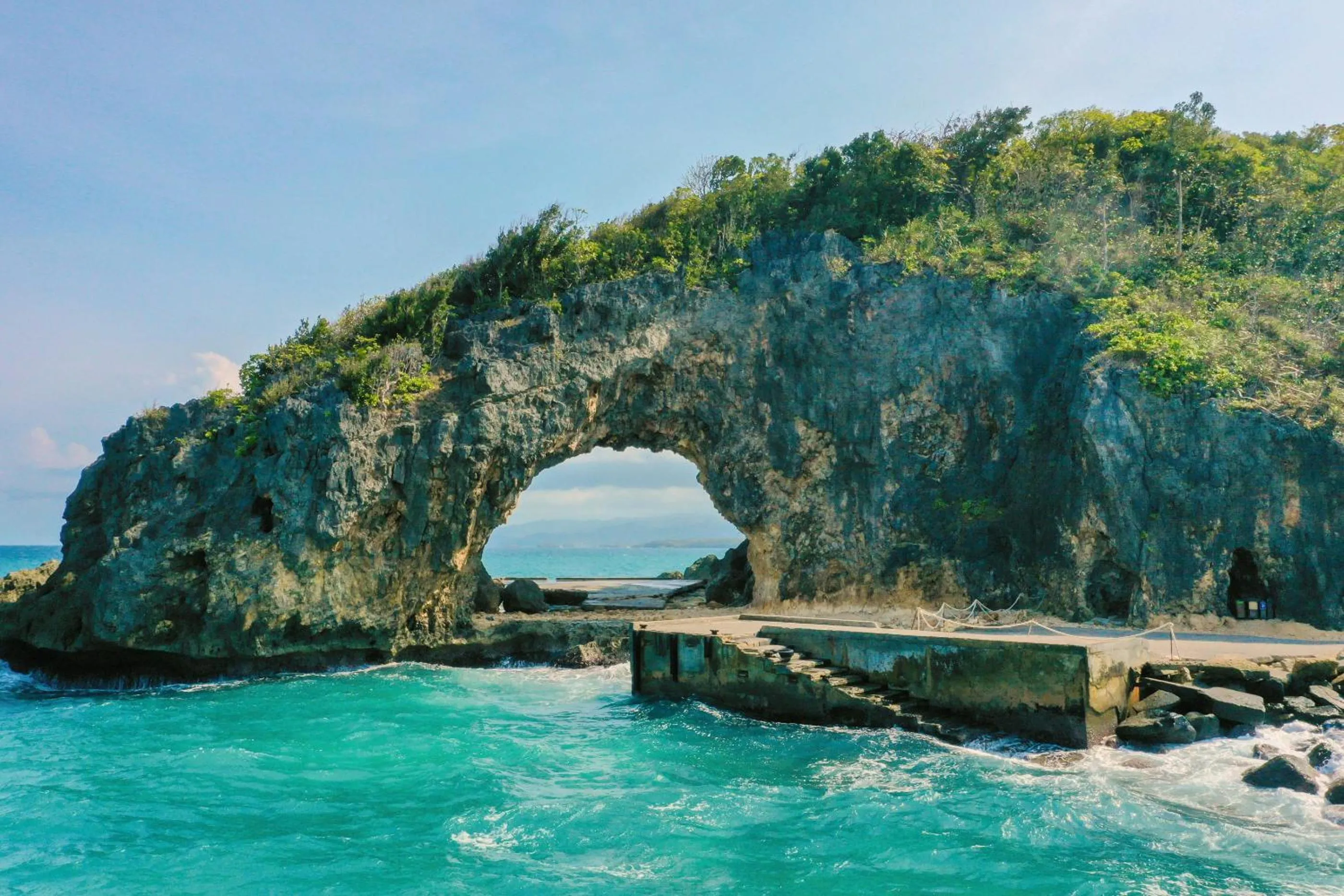 Natural landscape in Poolside Escape Near Boracay's Iconic Keyhole