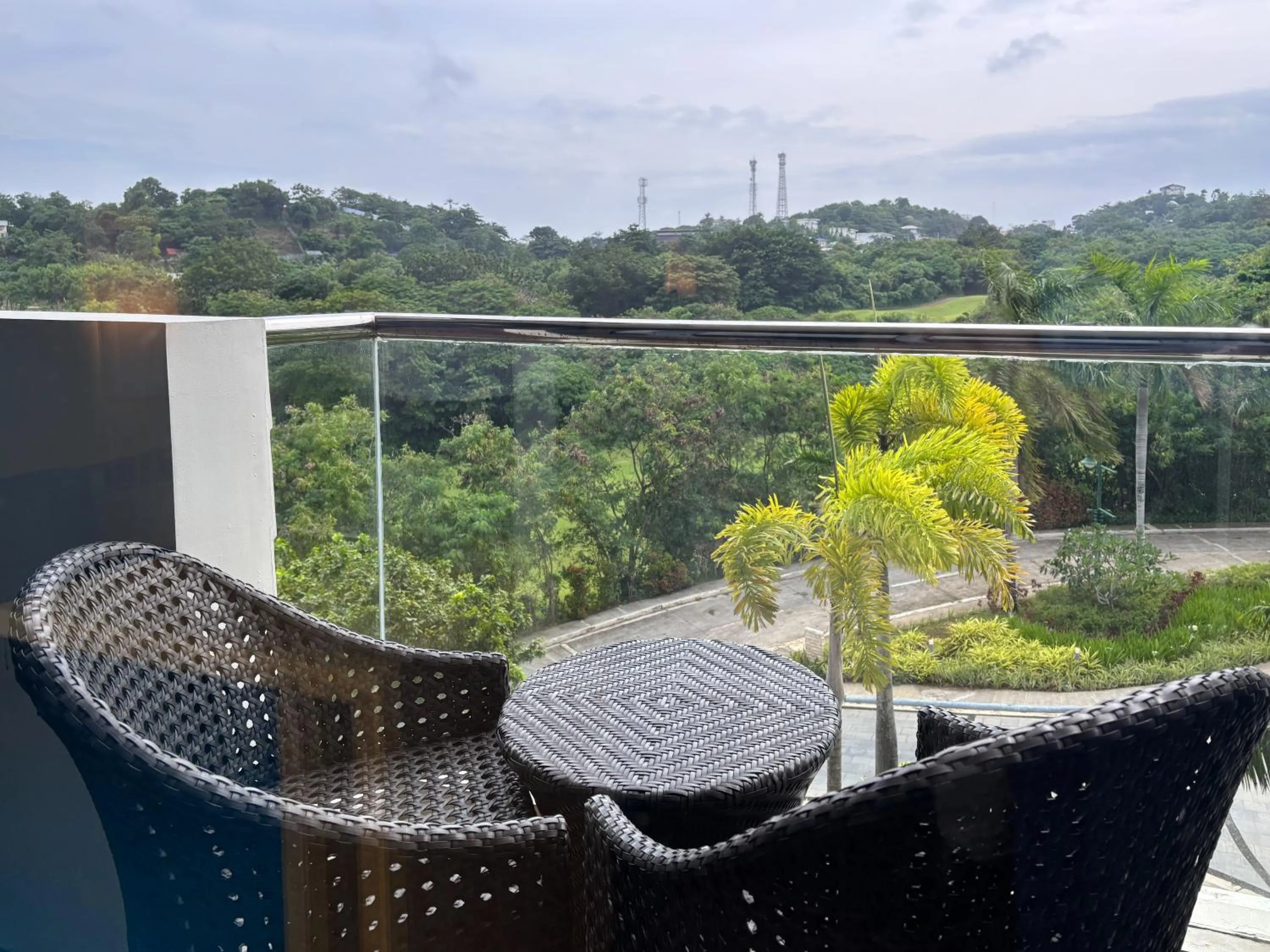 Balcony/Terrace in Poolside Escape Near Boracay's Iconic Keyhole