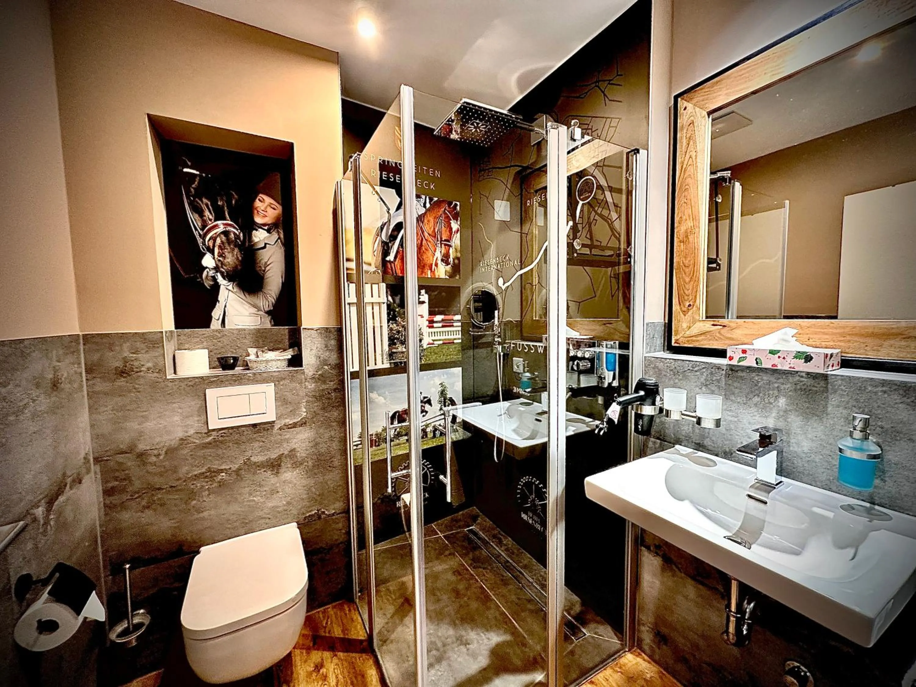 Bathroom in Privathotel Riesenbeck