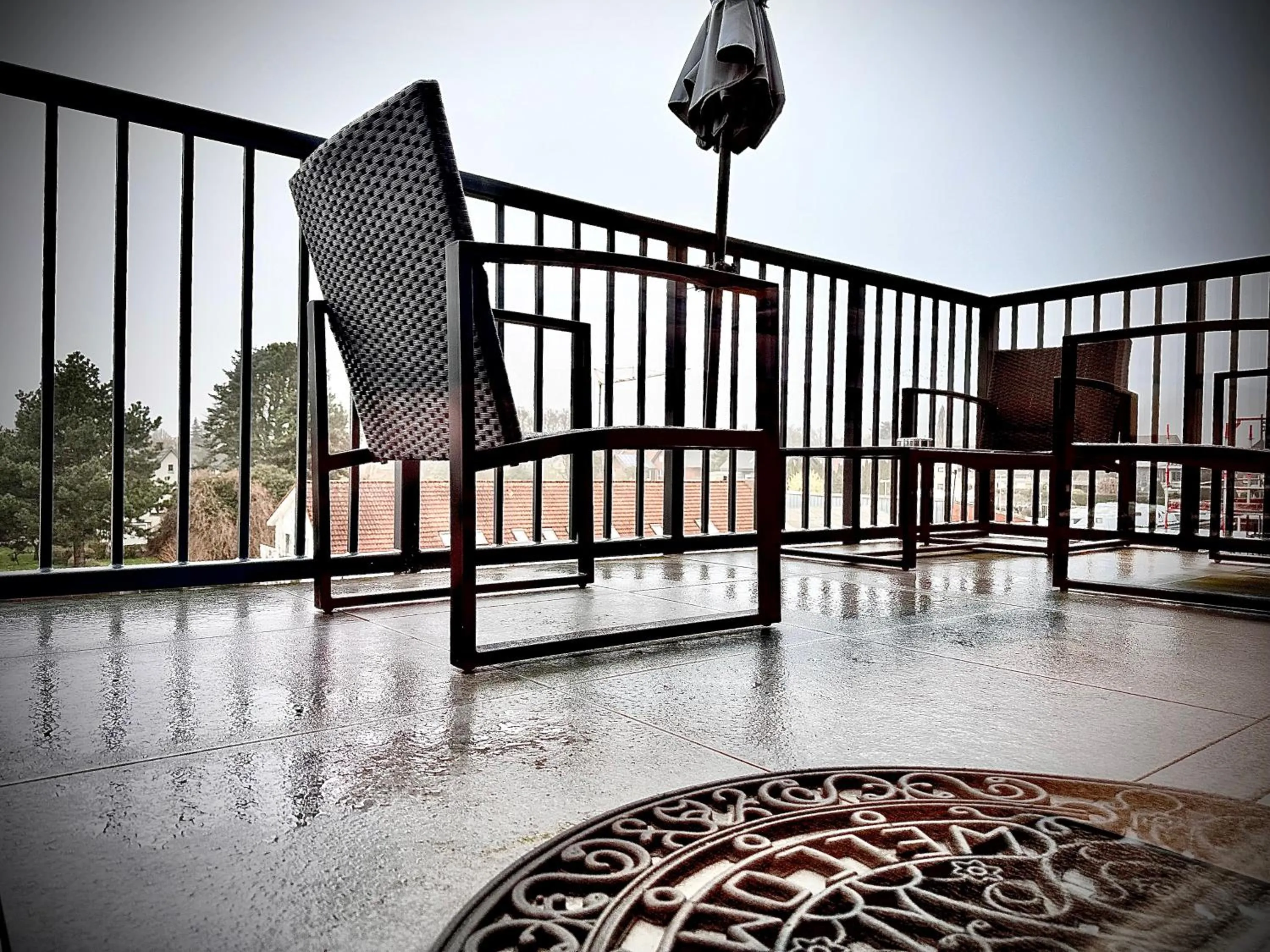 Balcony/Terrace in Privathotel Riesenbeck