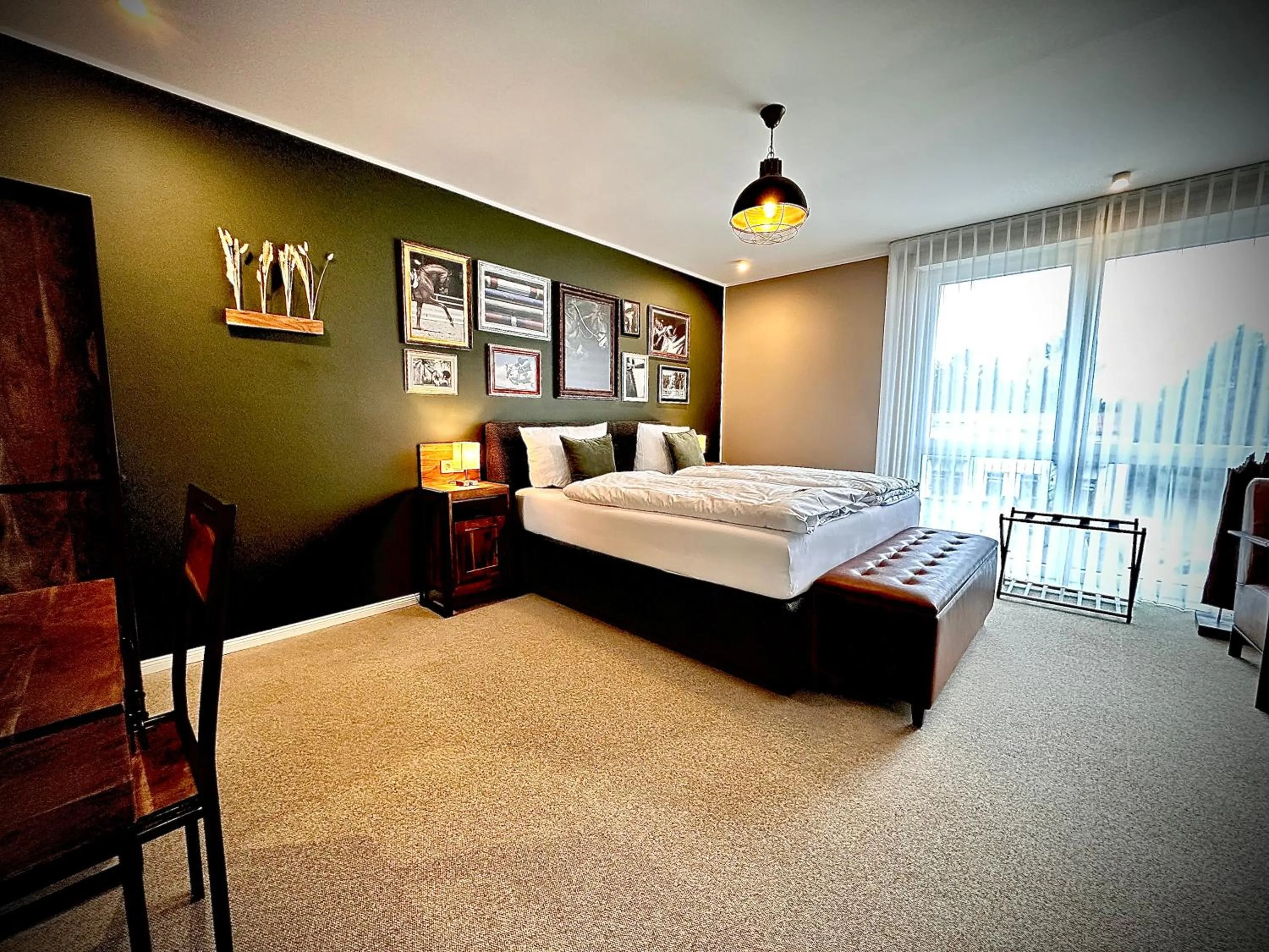 Photo of the whole room, Bed in Privathotel Riesenbeck