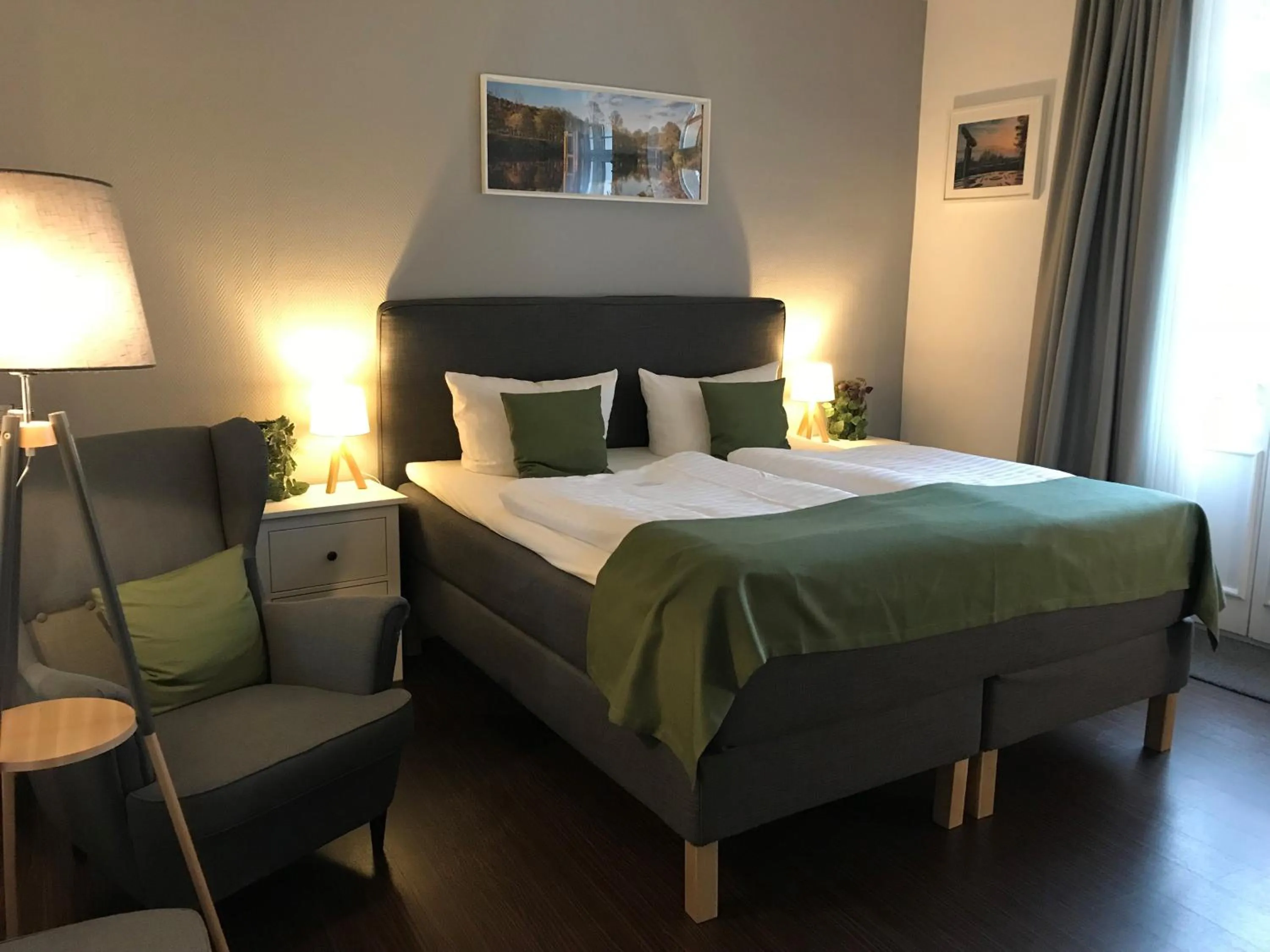 Bedroom, Bed in Privathotel Riesenbeck