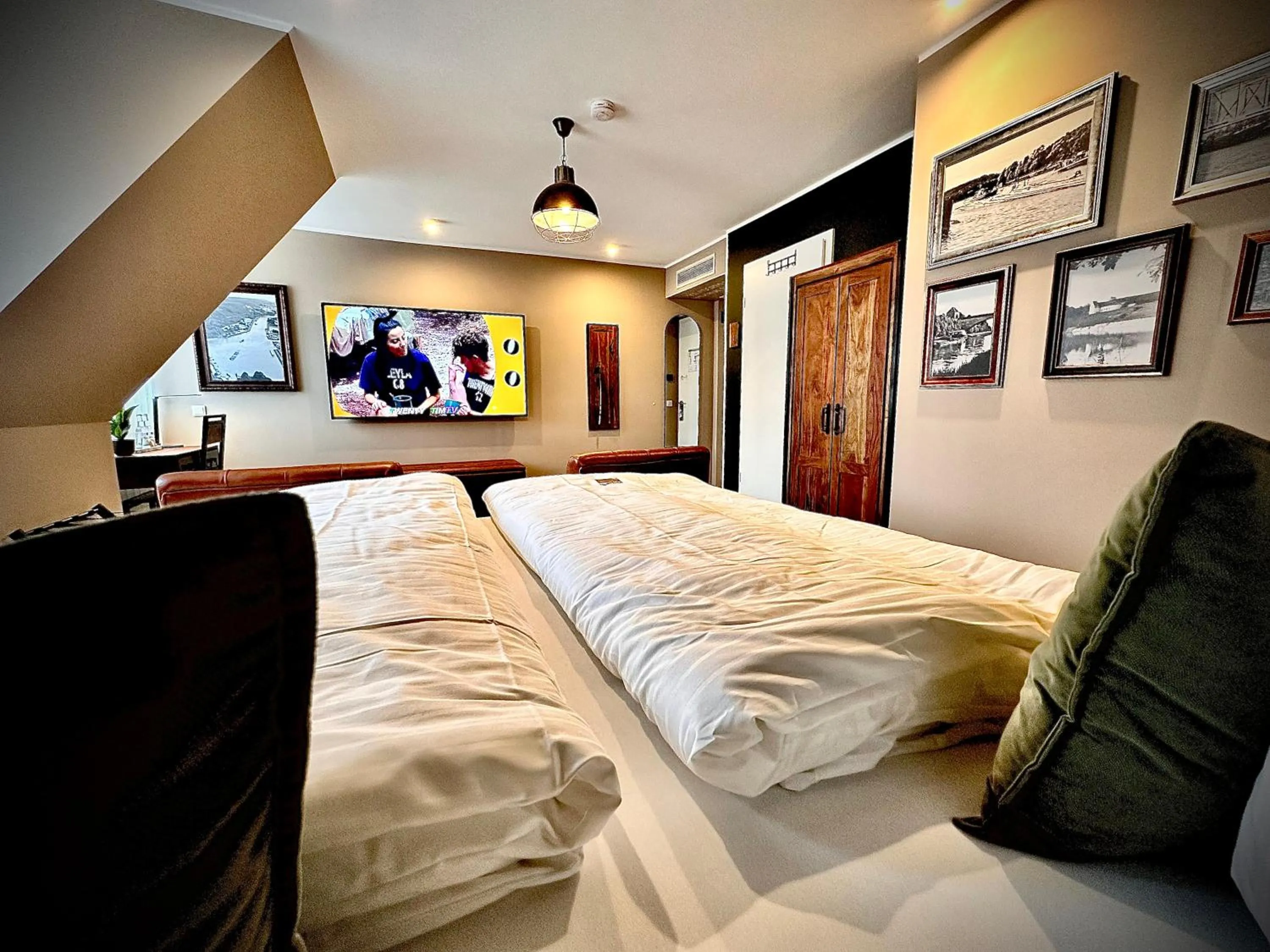 Bedroom, Bed in Privathotel Riesenbeck