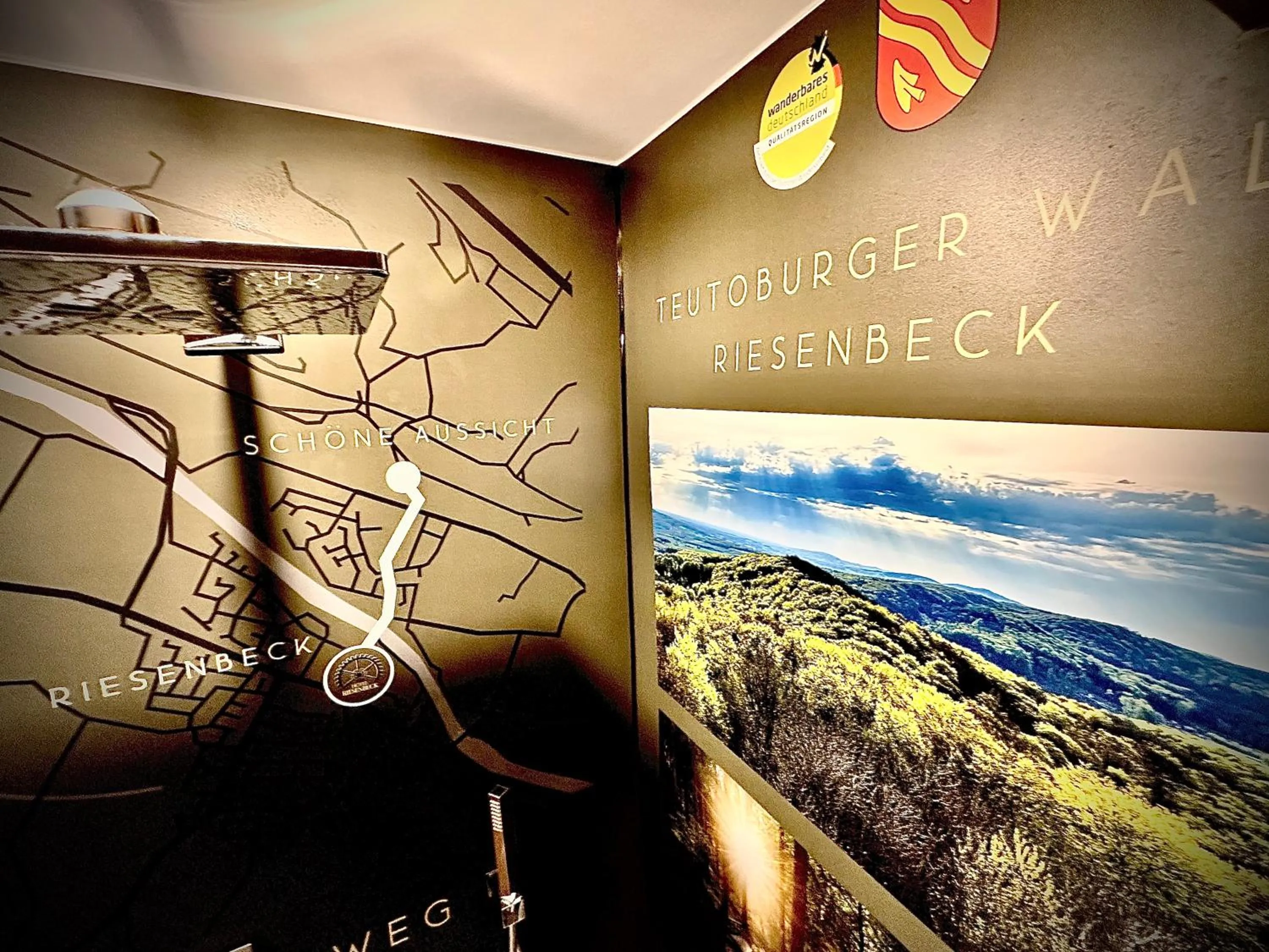 Shower in Privathotel Riesenbeck