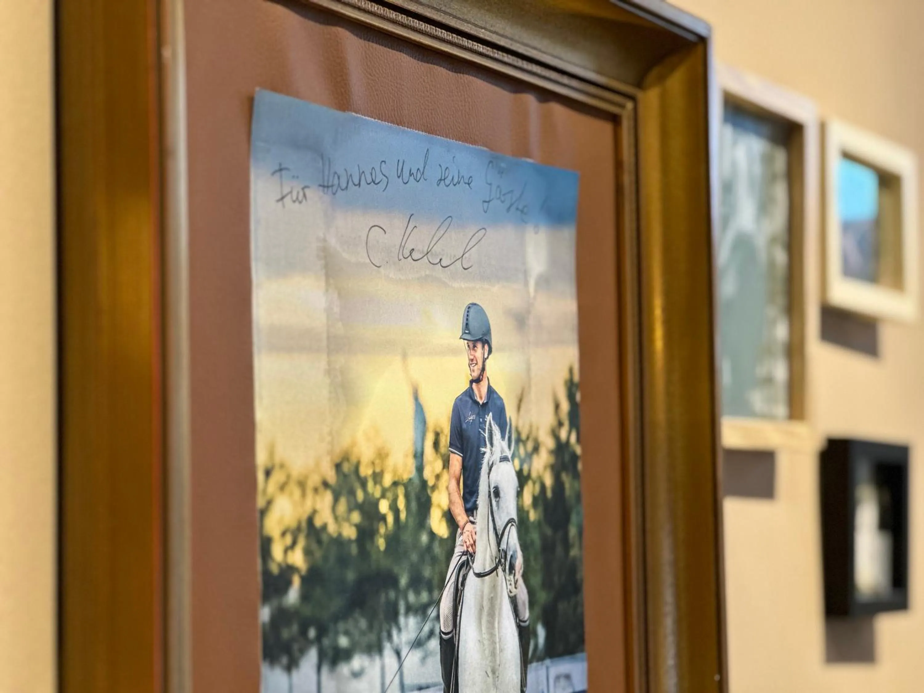 Decorative detail in Privathotel Riesenbeck