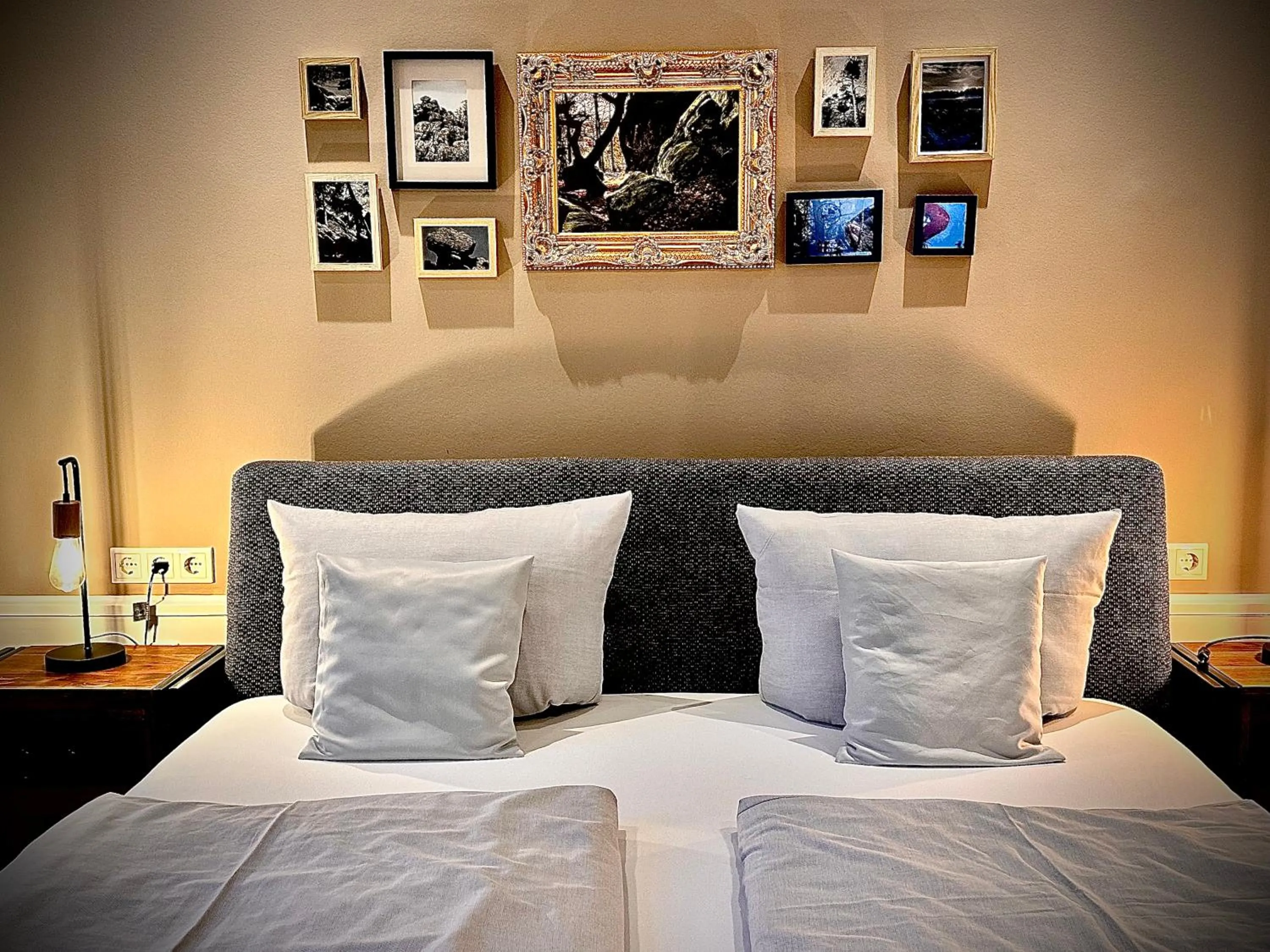 Bed in Privathotel Riesenbeck