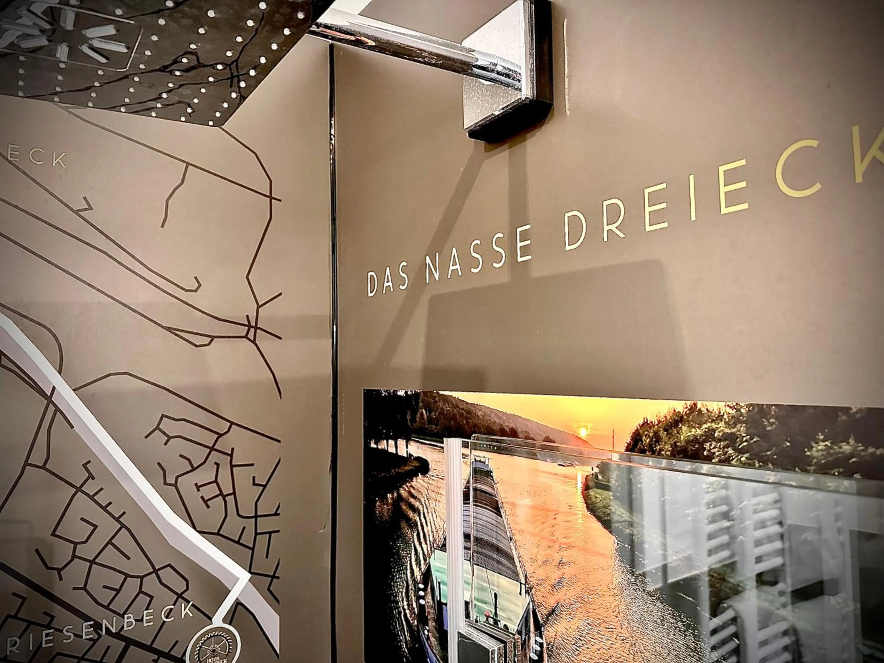 Shower in Privathotel Riesenbeck