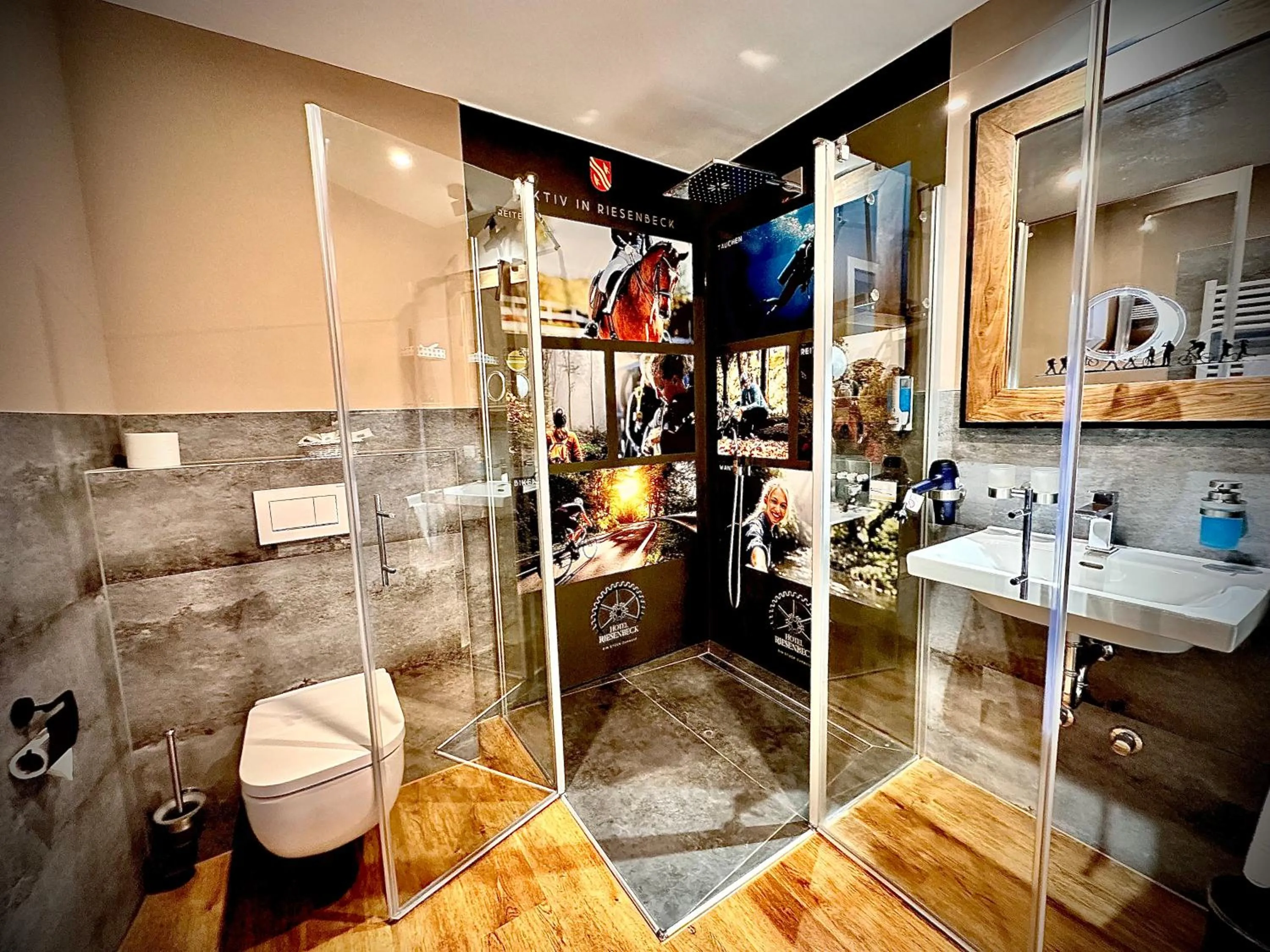 Bathroom in Privathotel Riesenbeck