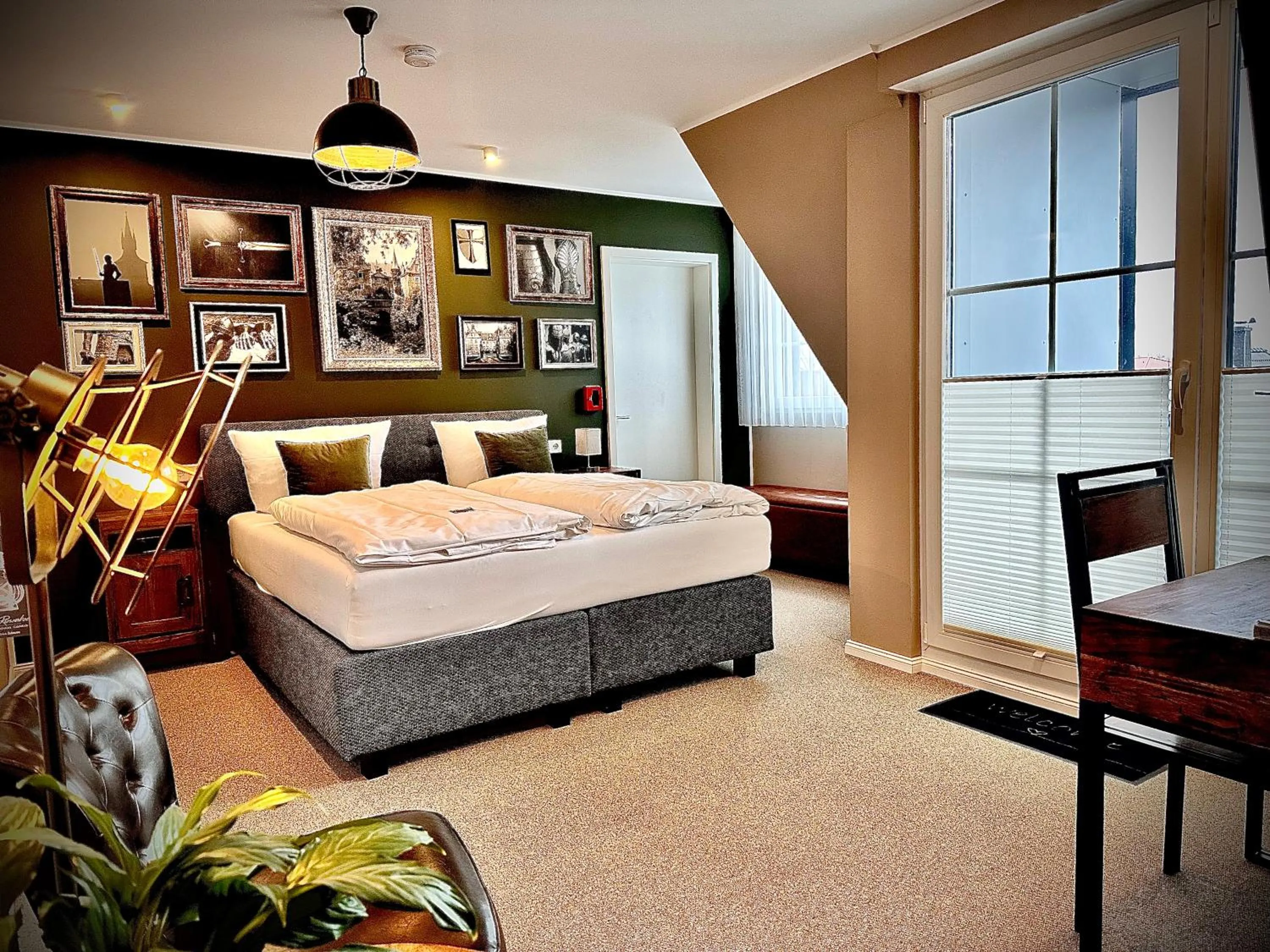 Bed in Privathotel Riesenbeck