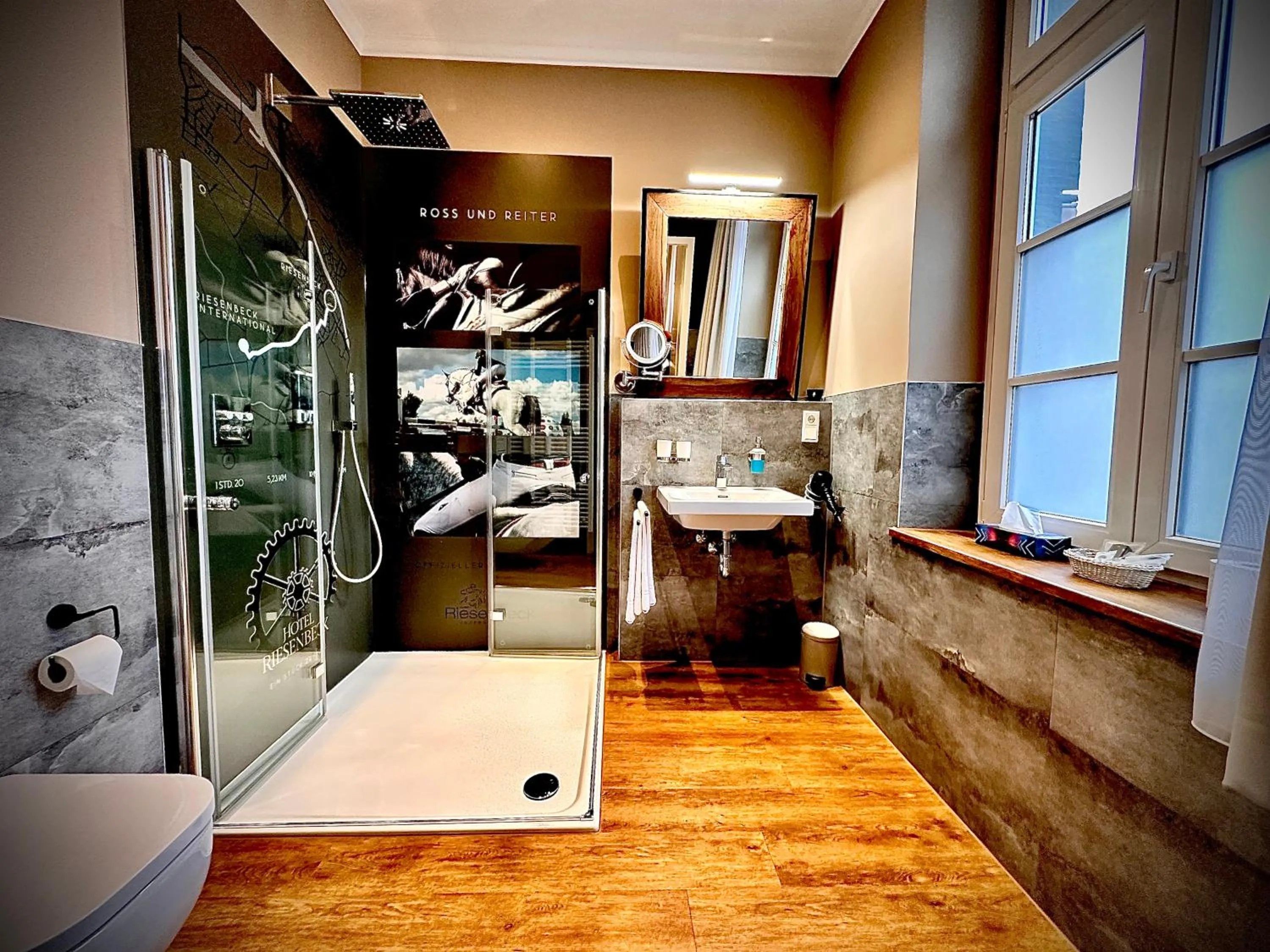 Bathroom in Privathotel Riesenbeck