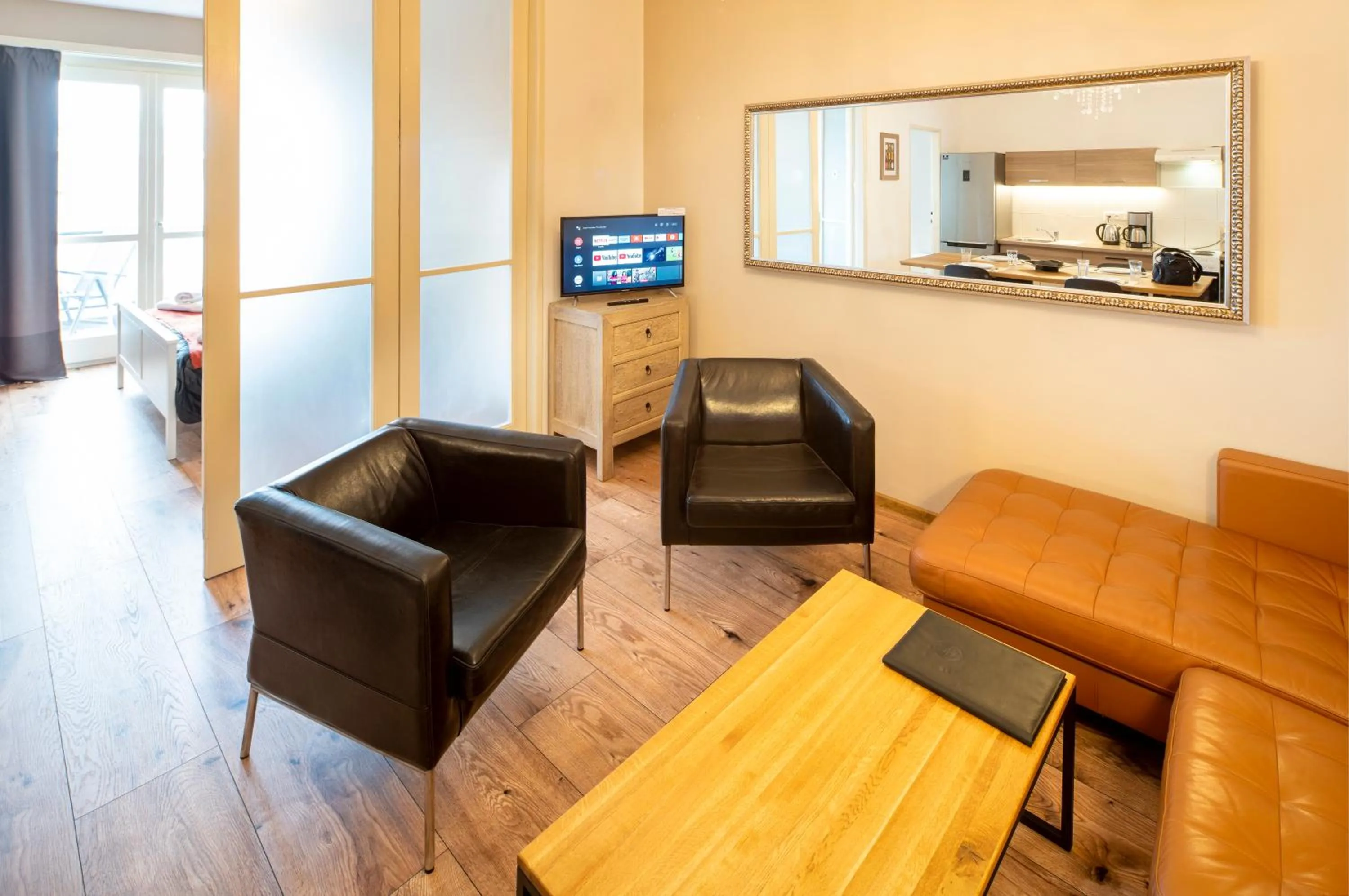 TV and multimedia in New Town - Apple Apartments