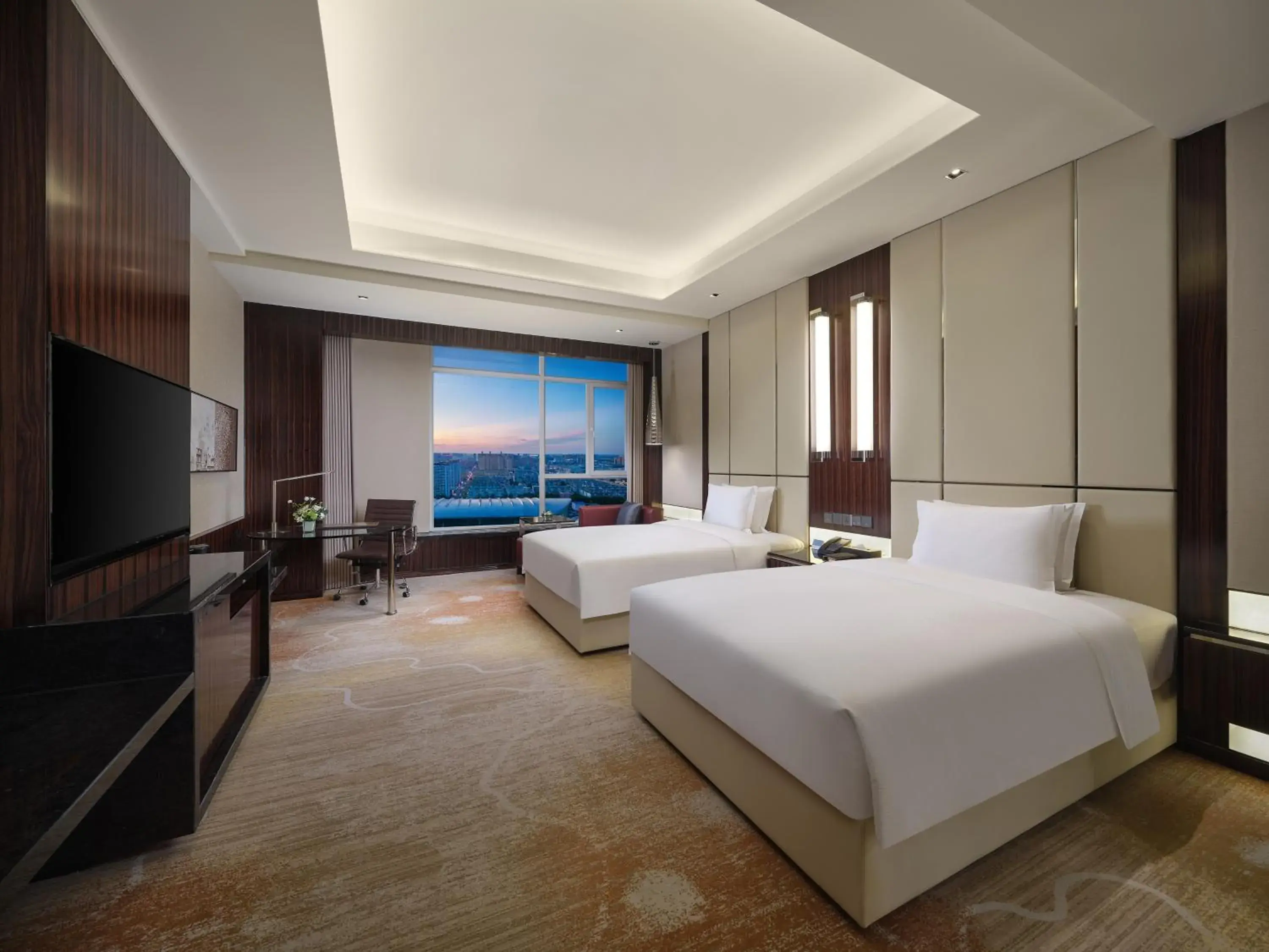 Twin Room - High Floor in Hilton Harbin Exhibition Center Twin Room - High Floor in Hilton Harbin Exhibition Center