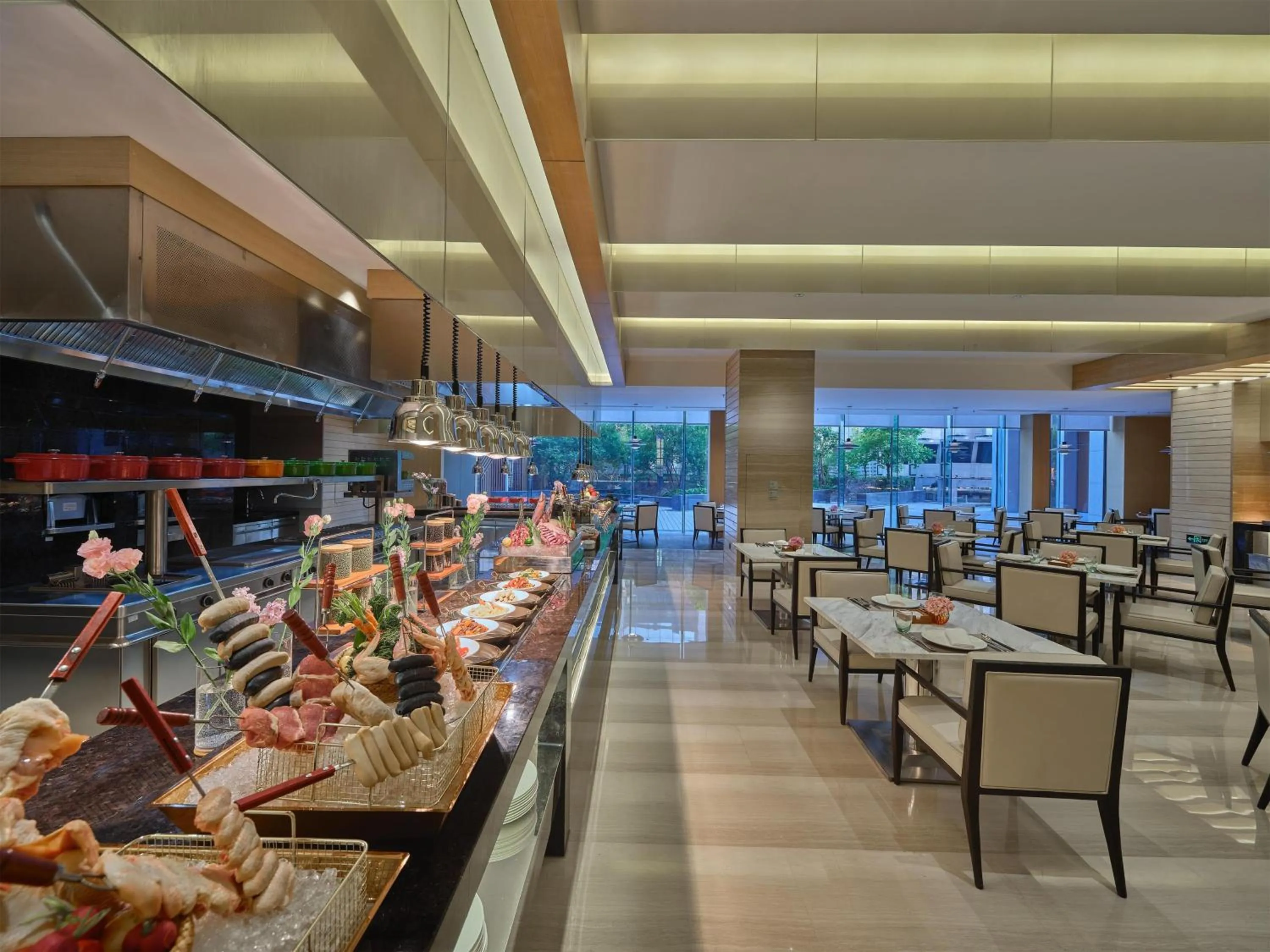 Restaurant/places to eat in Hilton Harbin Exhibition Center