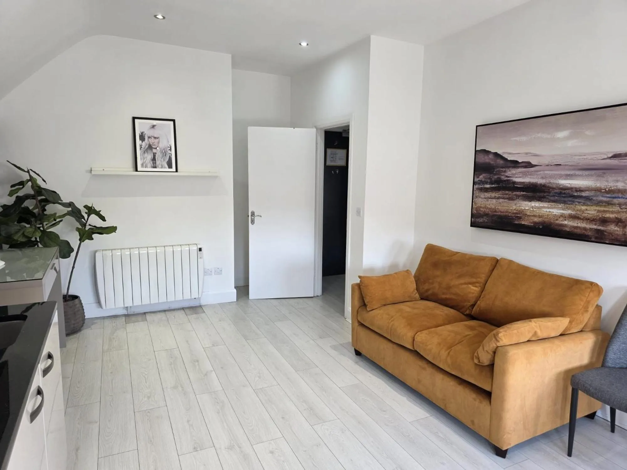 Kitchen or kitchenette in Dublin Central Suites