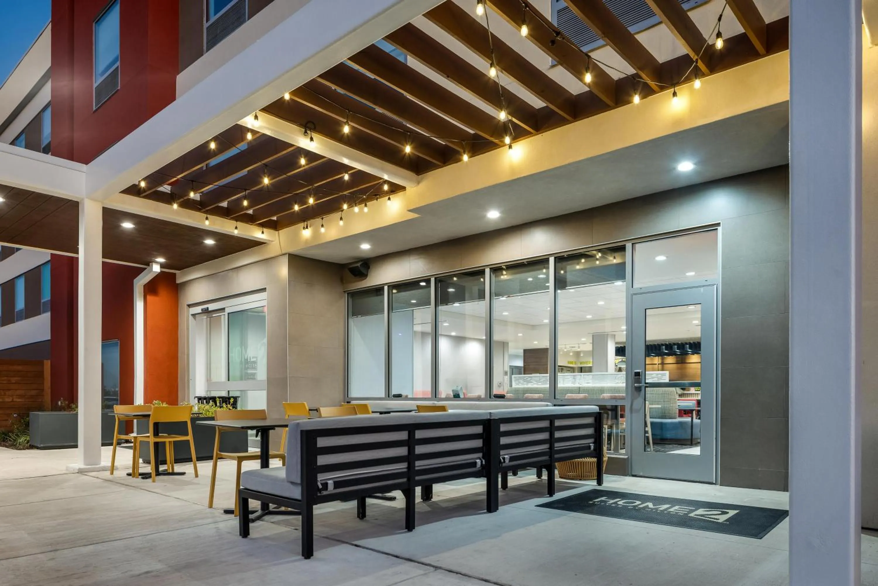 Patio in Home2 Suites By Hilton New Braunfels