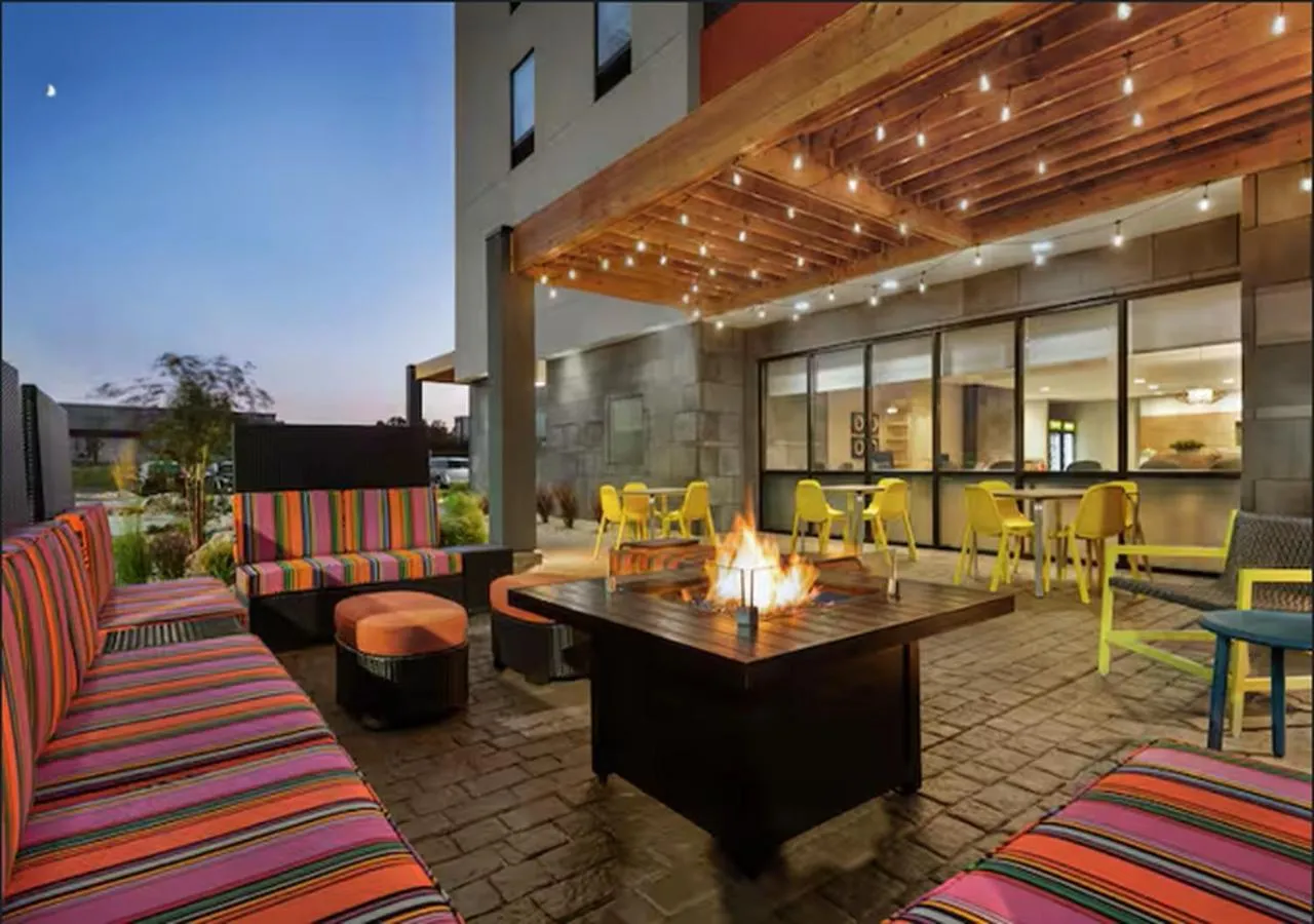 Patio in Home2 Suites By Hilton New Braunfels