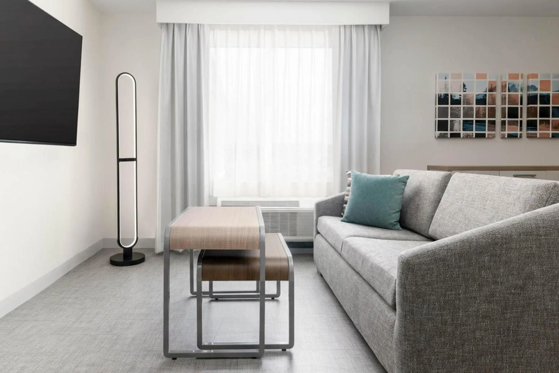 Living room in Homewood Suites By Hilton Puyallup Tacoma