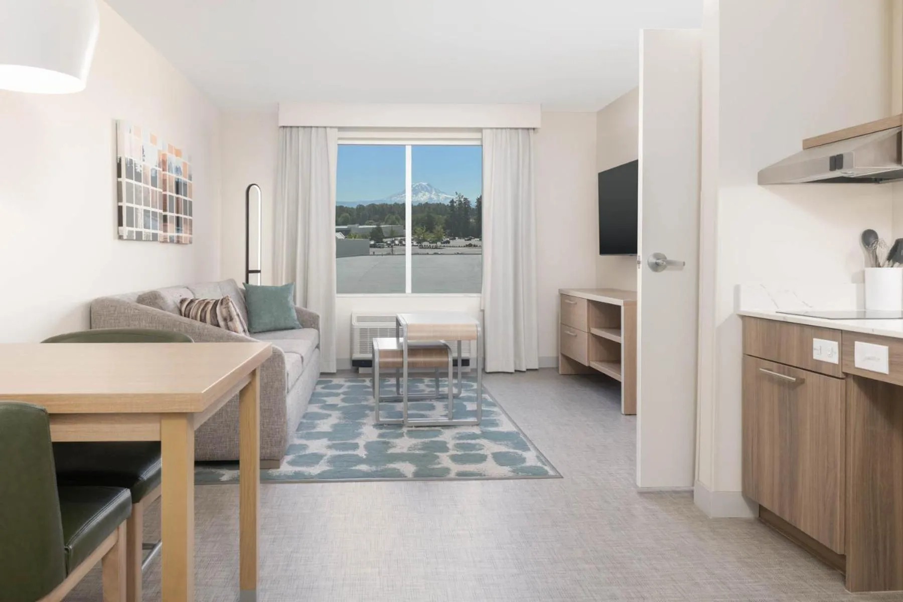 Photo of the whole room in Homewood Suites By Hilton Puyallup Tacoma